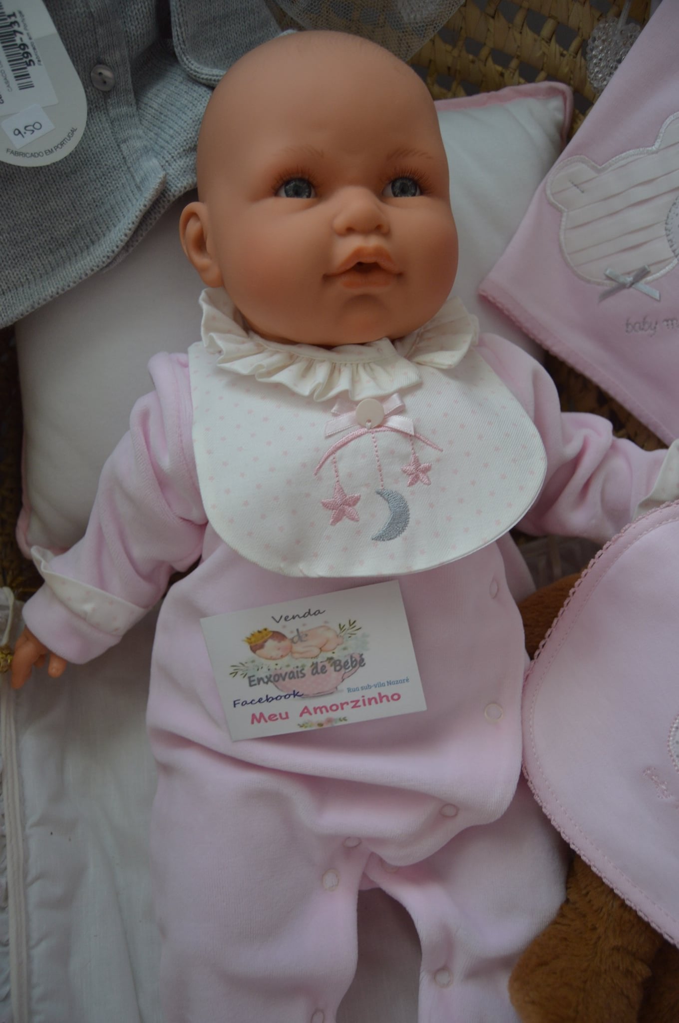 Babygrow de Veludo Lua