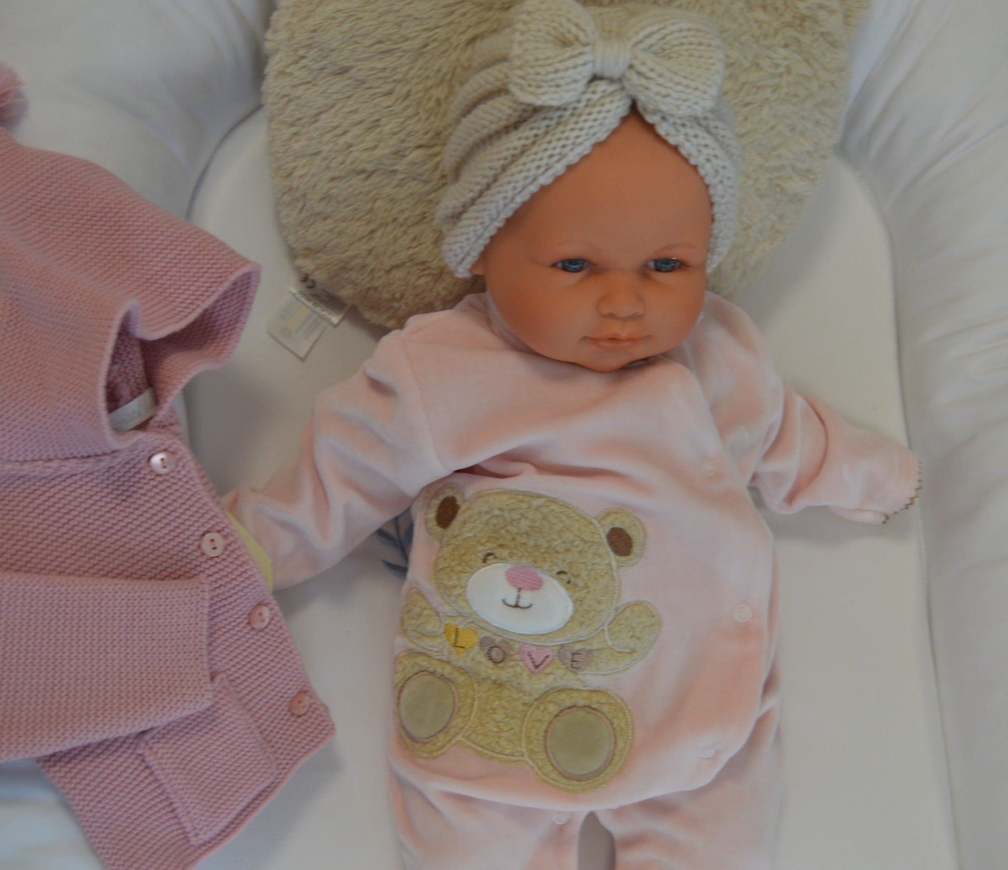 Babygrow de Veludo Ursinha Fofa