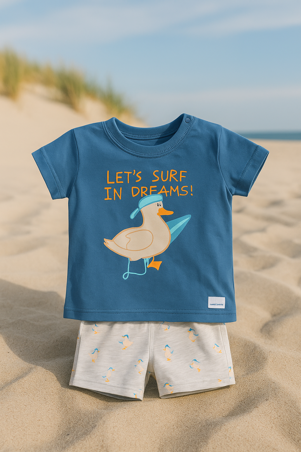Conjunto Gaivotas na praia