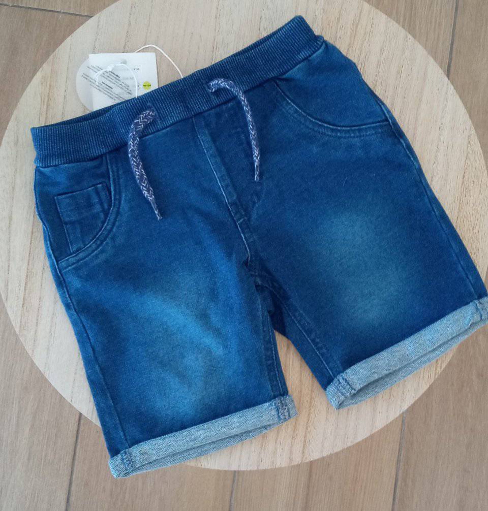 👖 Calções de Ganga para Menino com Cintura Ajustável
