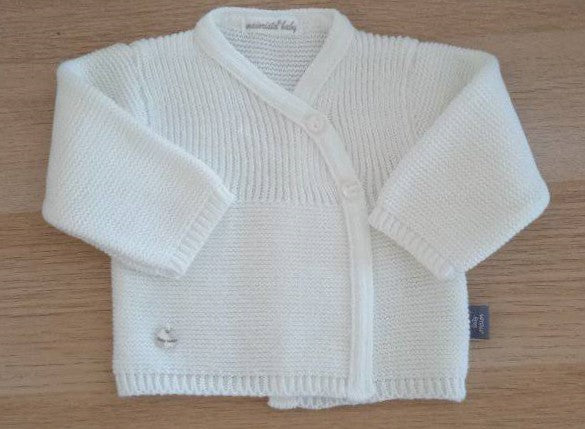Casaquinho de malha inverno TU (0-3meses)