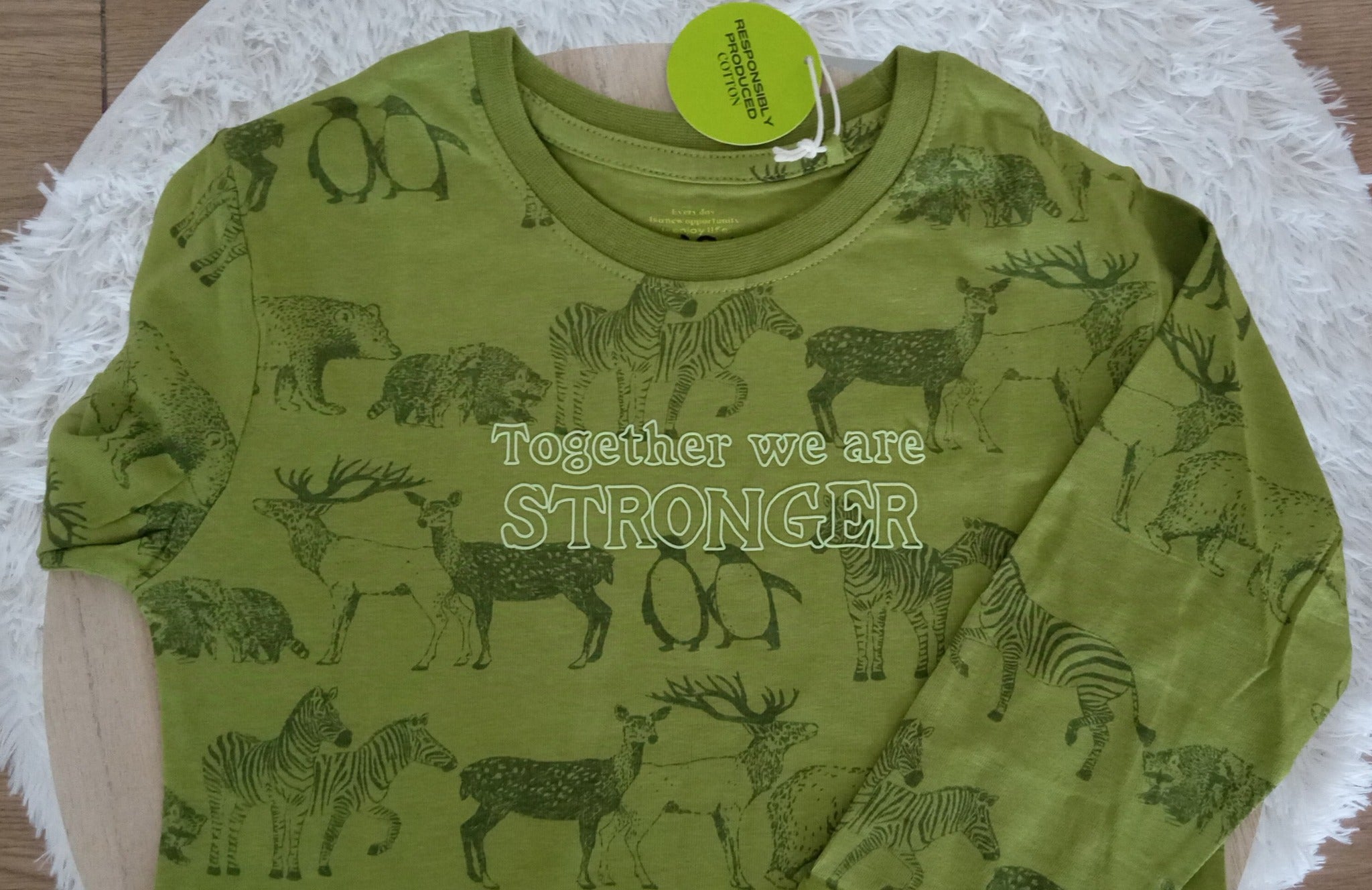 Sweat-shirt de Algodão Together we are stronger