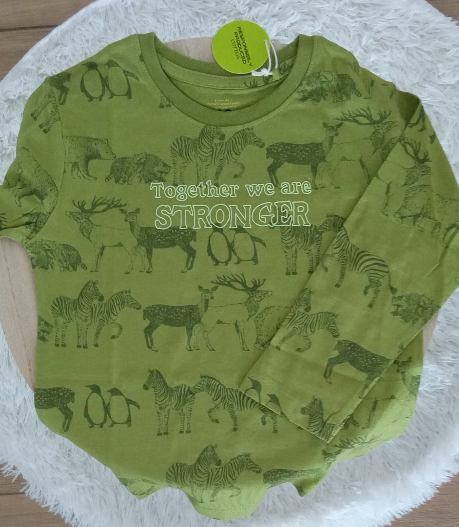 Sweat-shirt de Algodão Together we are stronger