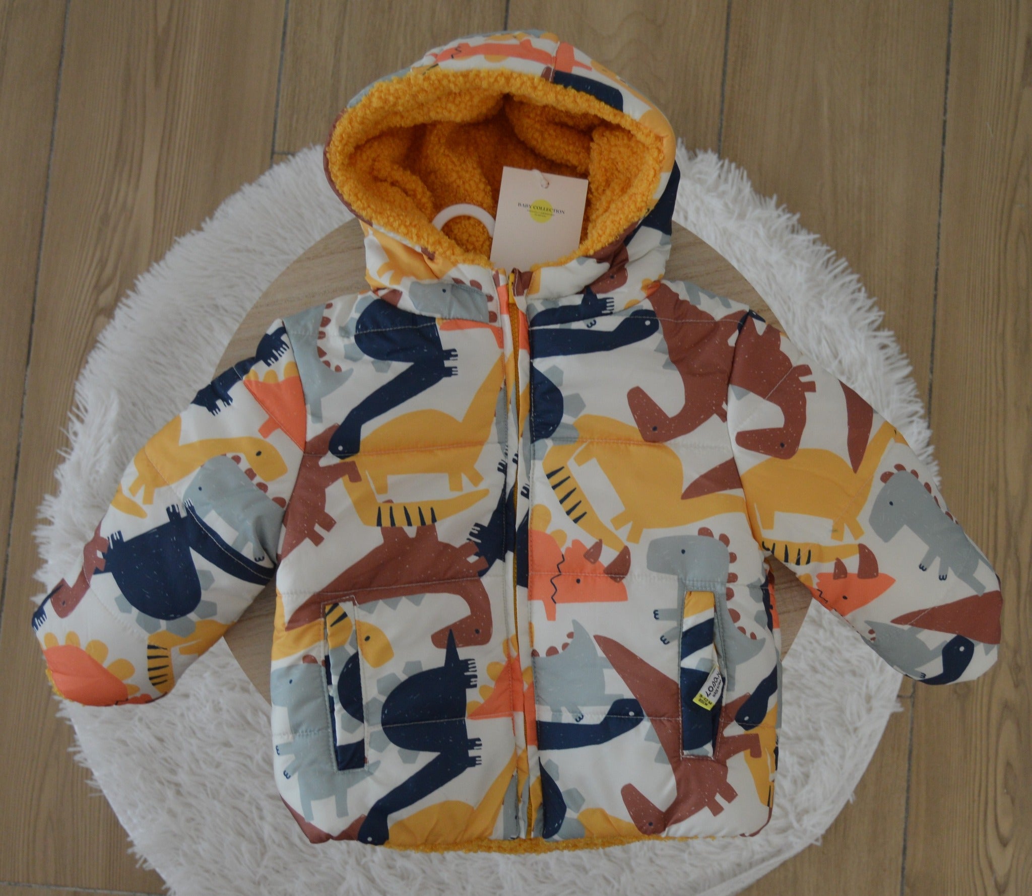 Casaco Reversivél Dinossauros