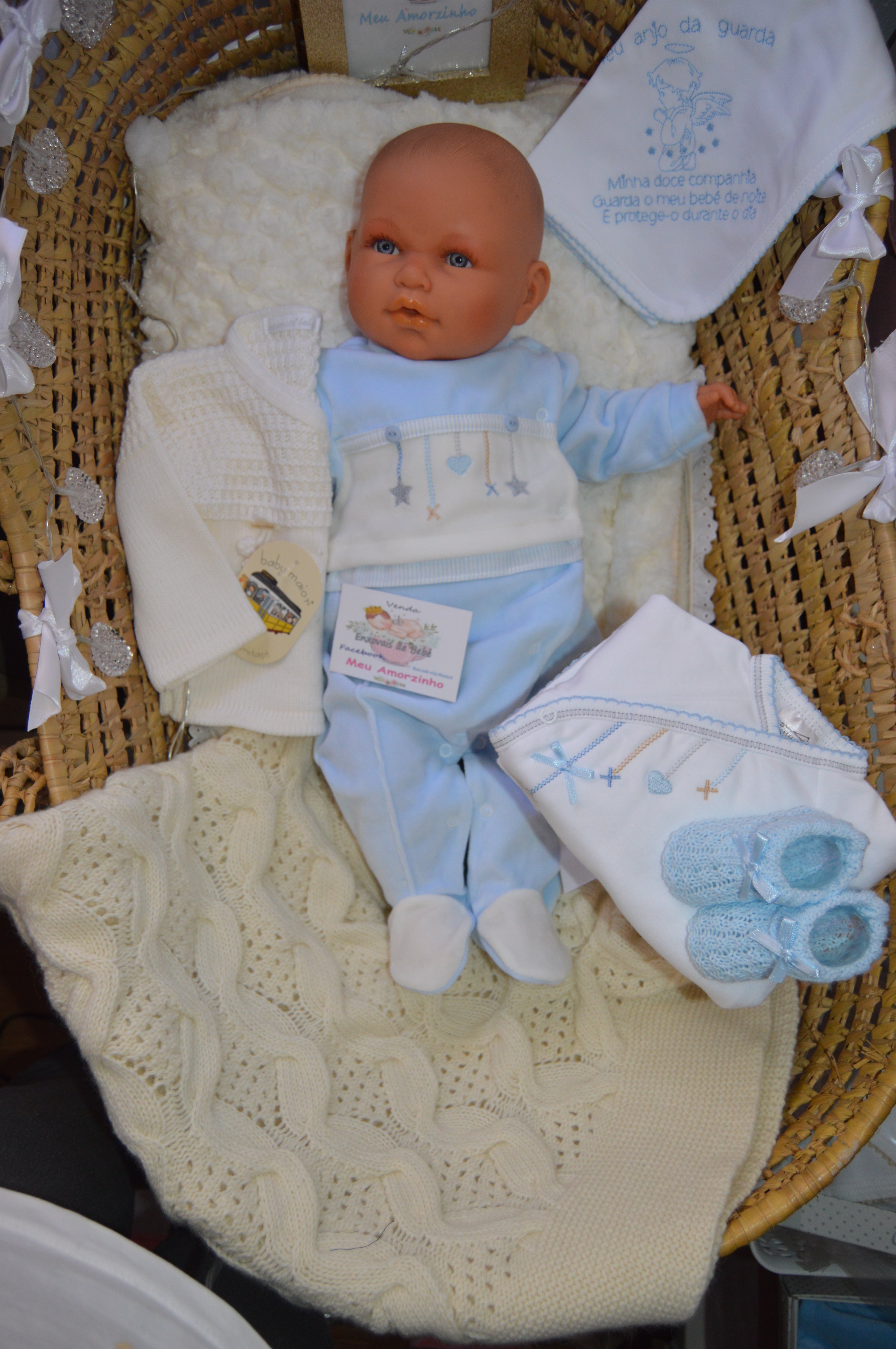 Babygrow de Veludo Estrelinhas
