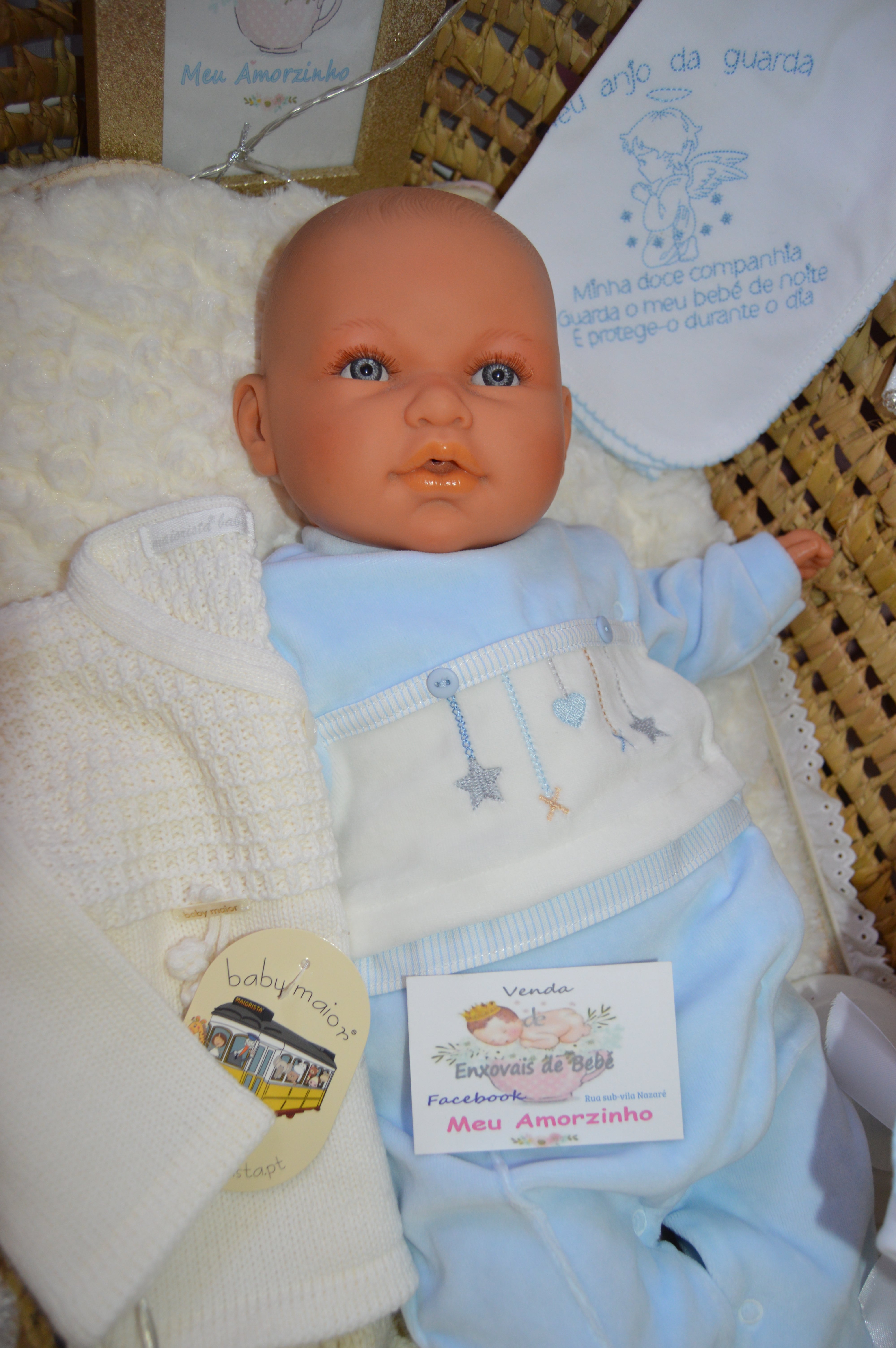 Babygrow de Veludo Estrelinhas