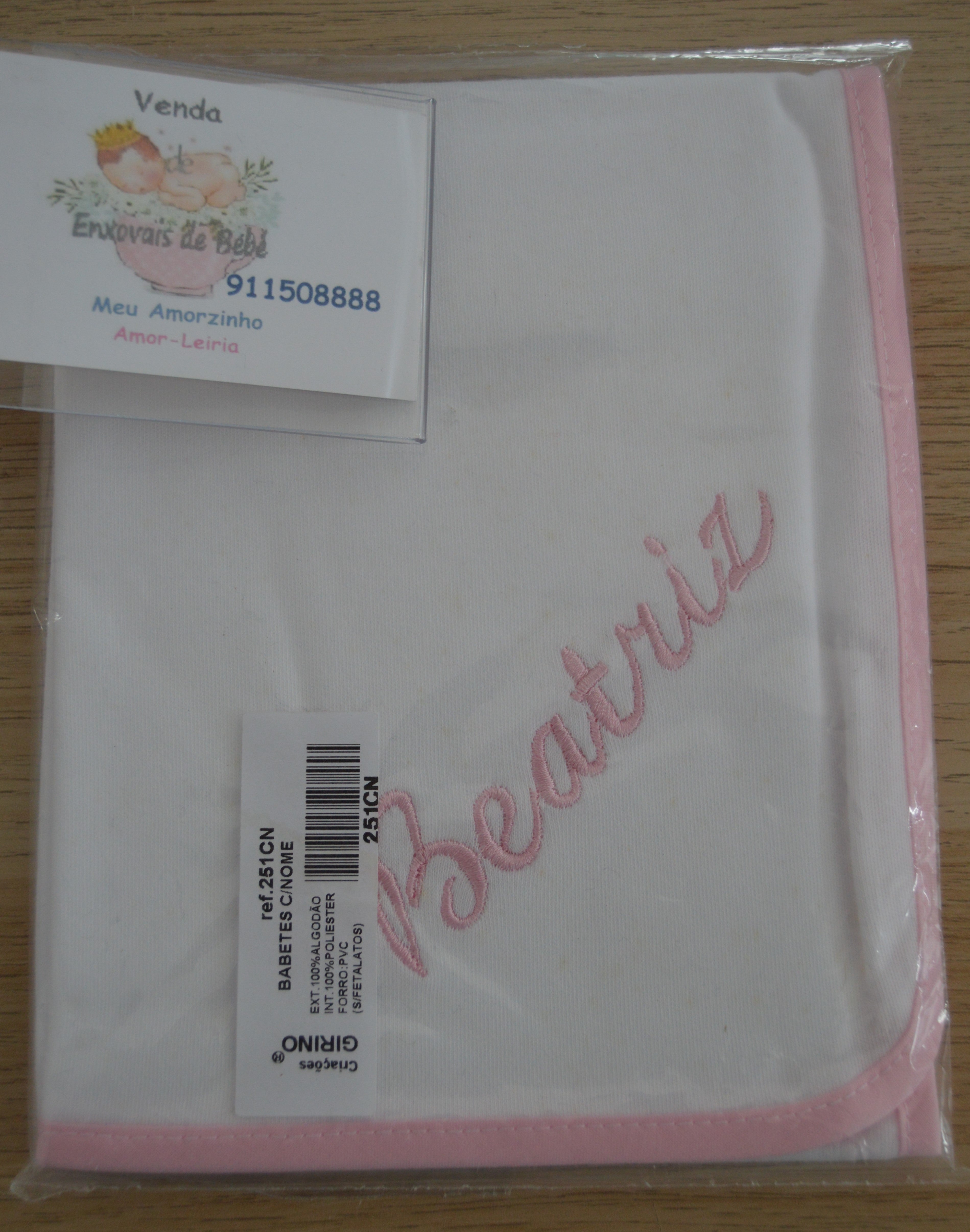 Fraldas Personalizadas com o Nome do Bebé
