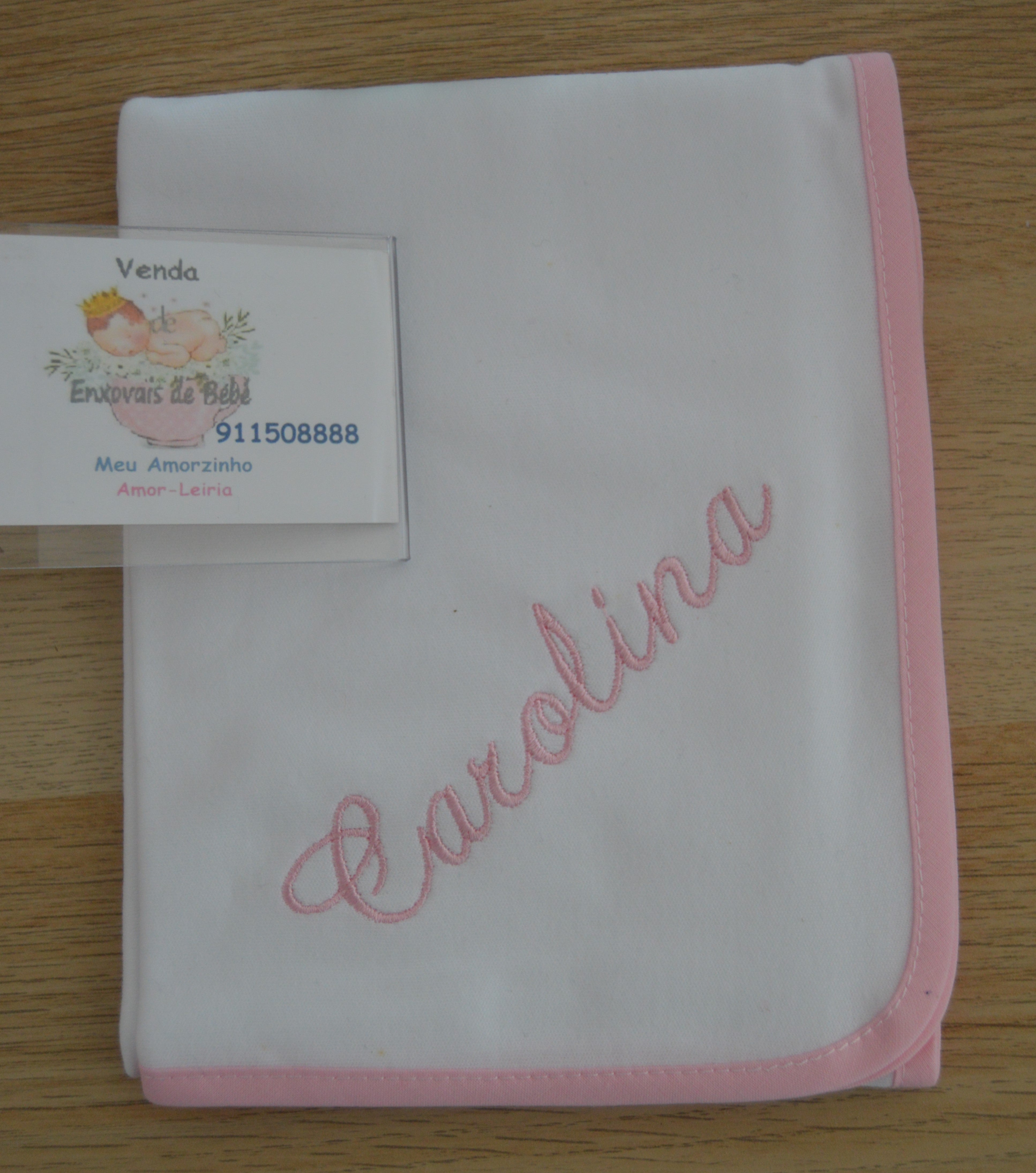 Fraldas Personalizadas com o Nome do Bebé