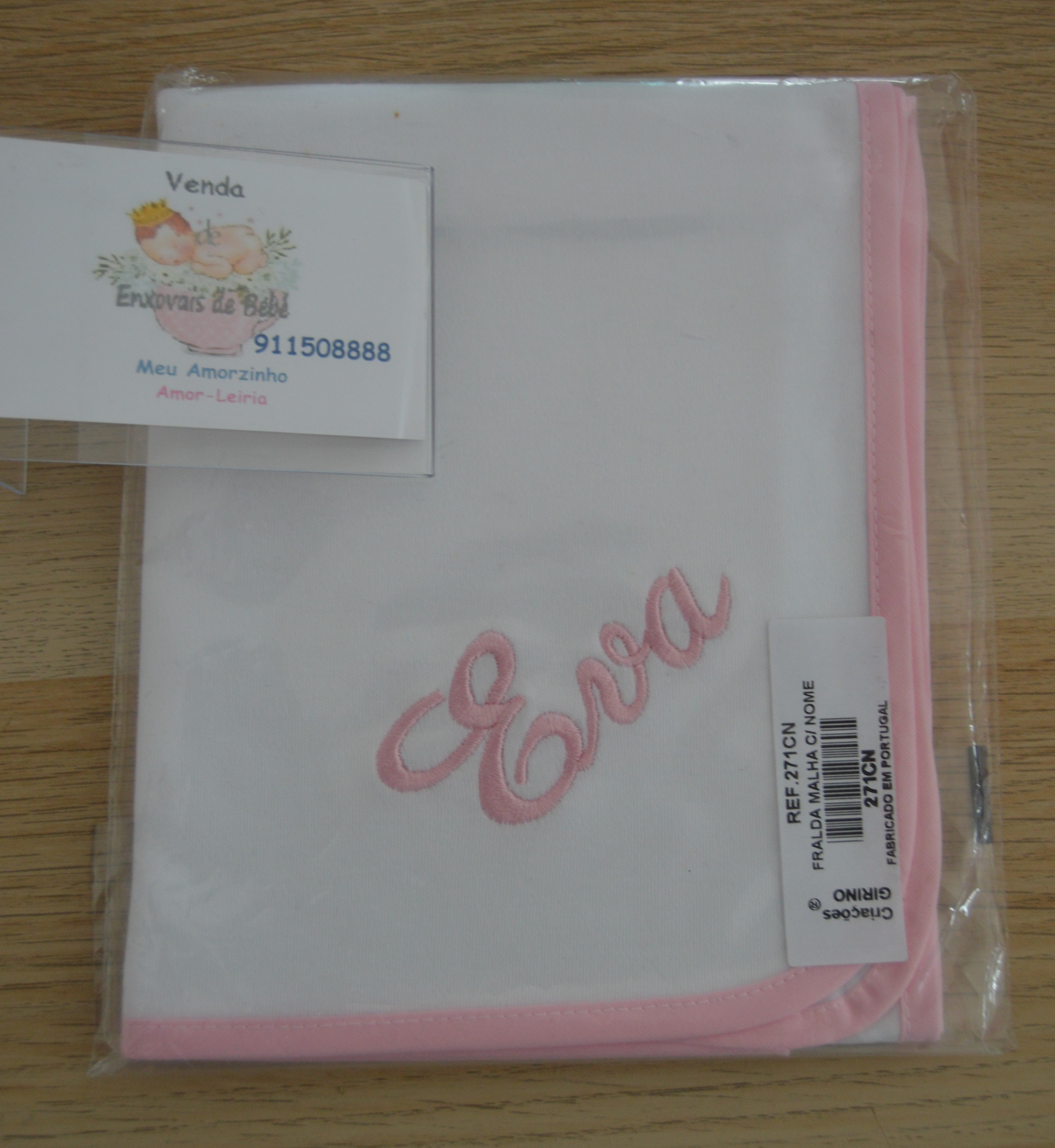 Fraldas Personalizadas com o Nome do Bebé
