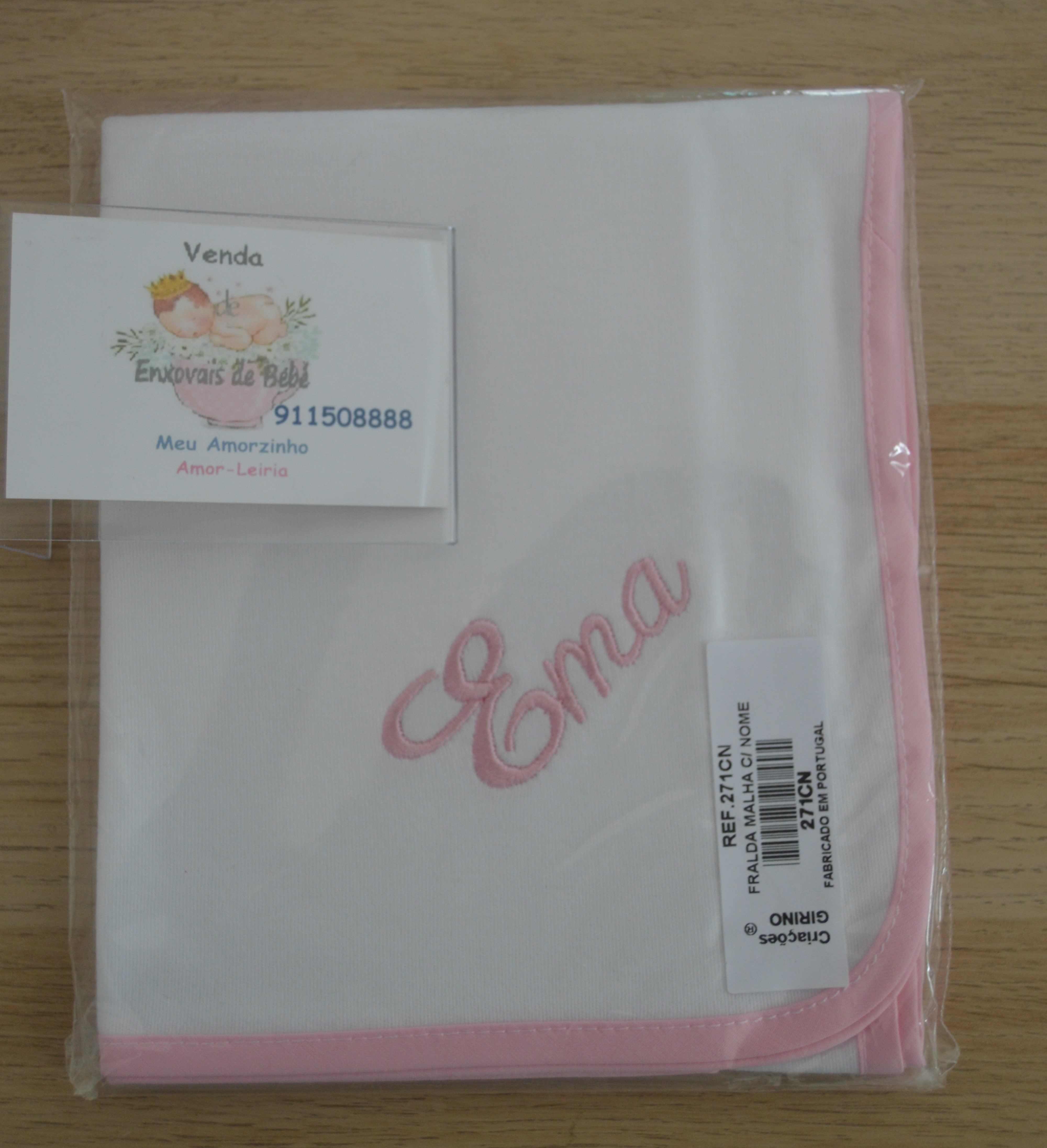 Fraldas Personalizadas com o Nome do Bebé
