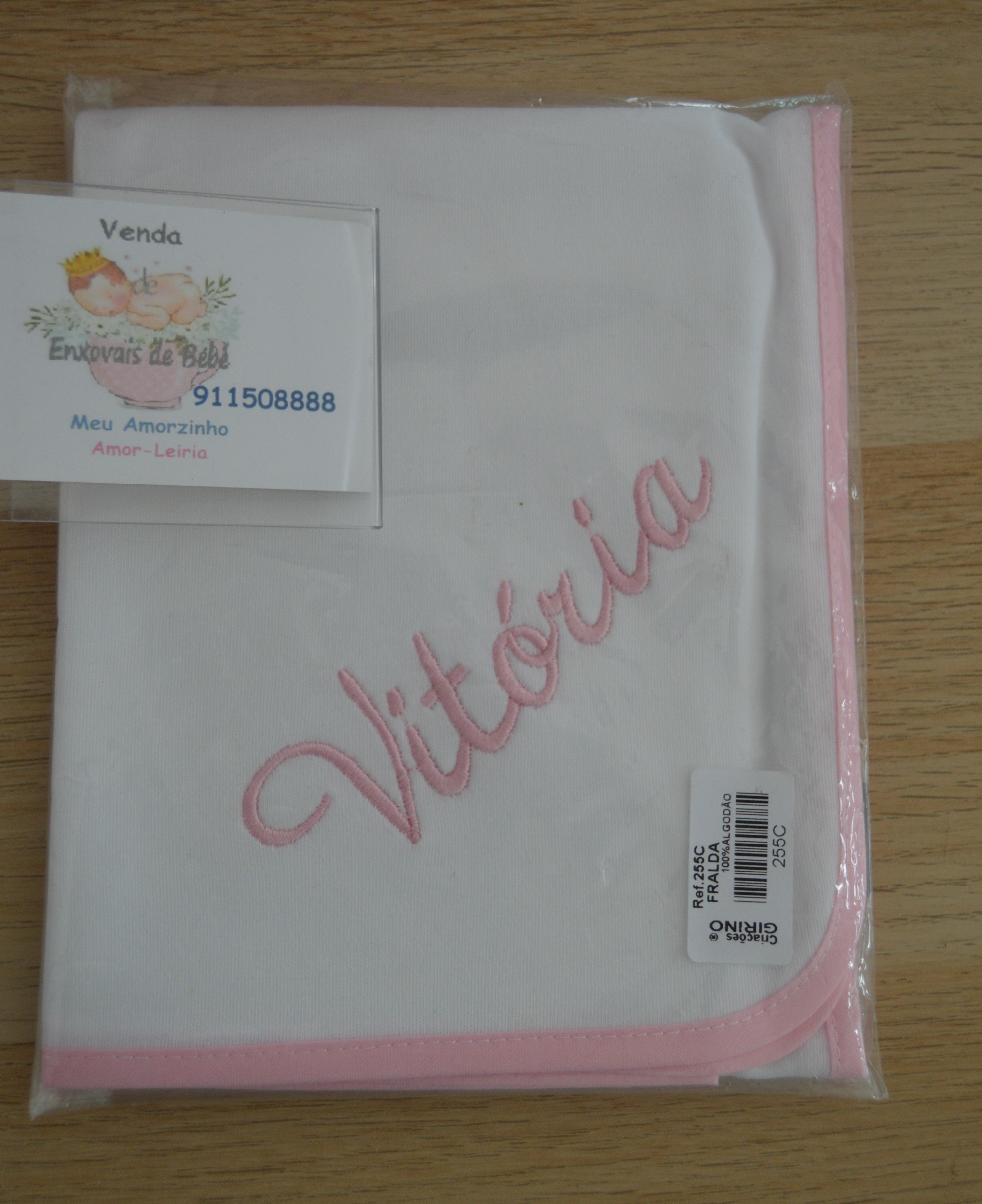 Fraldas Personalizadas com o Nome do Bebé
