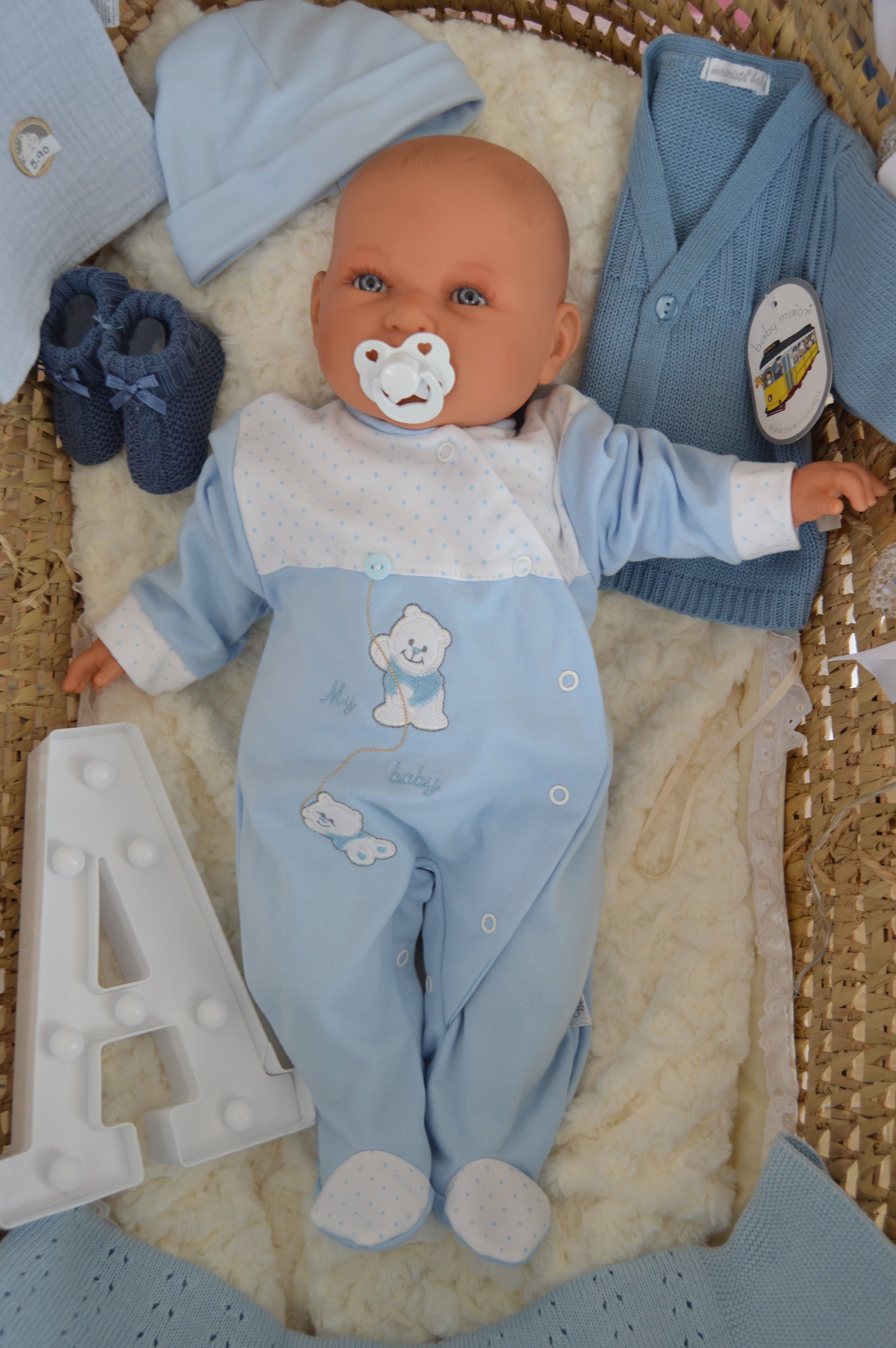 Babygrow de algodão