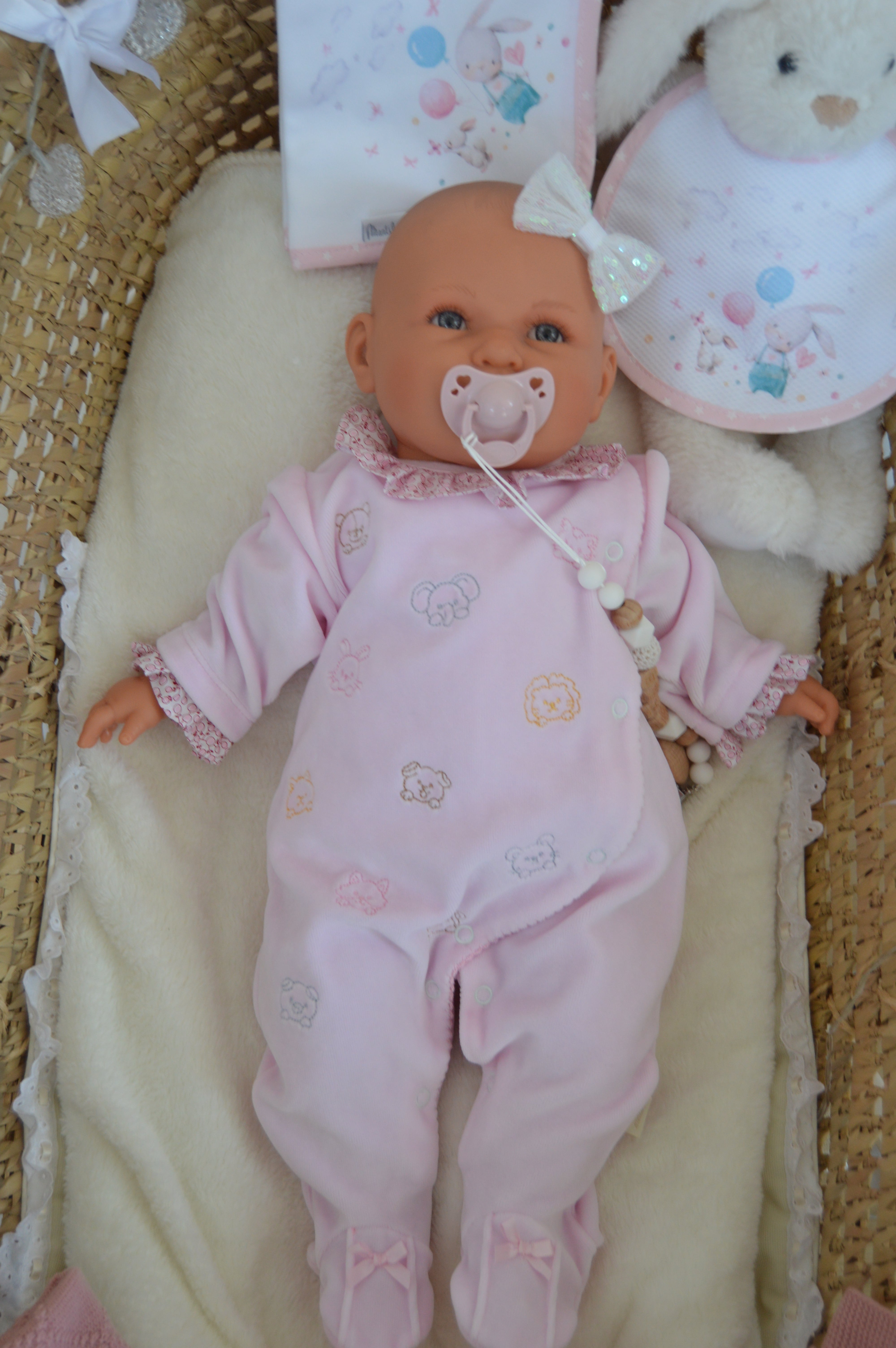 Babygrow de Veludo com Golinha bordado