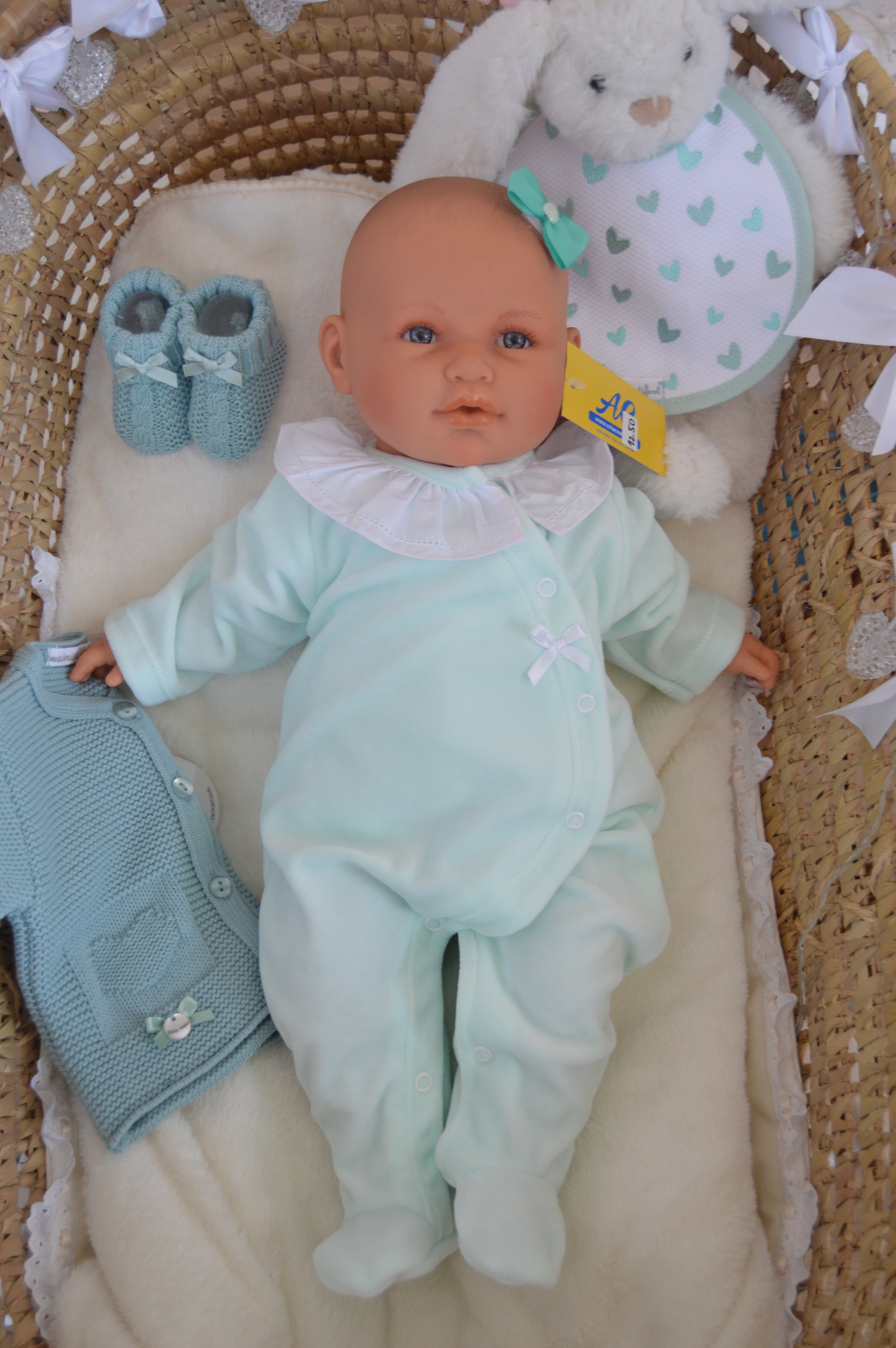 Babygrow de veludo com golinha