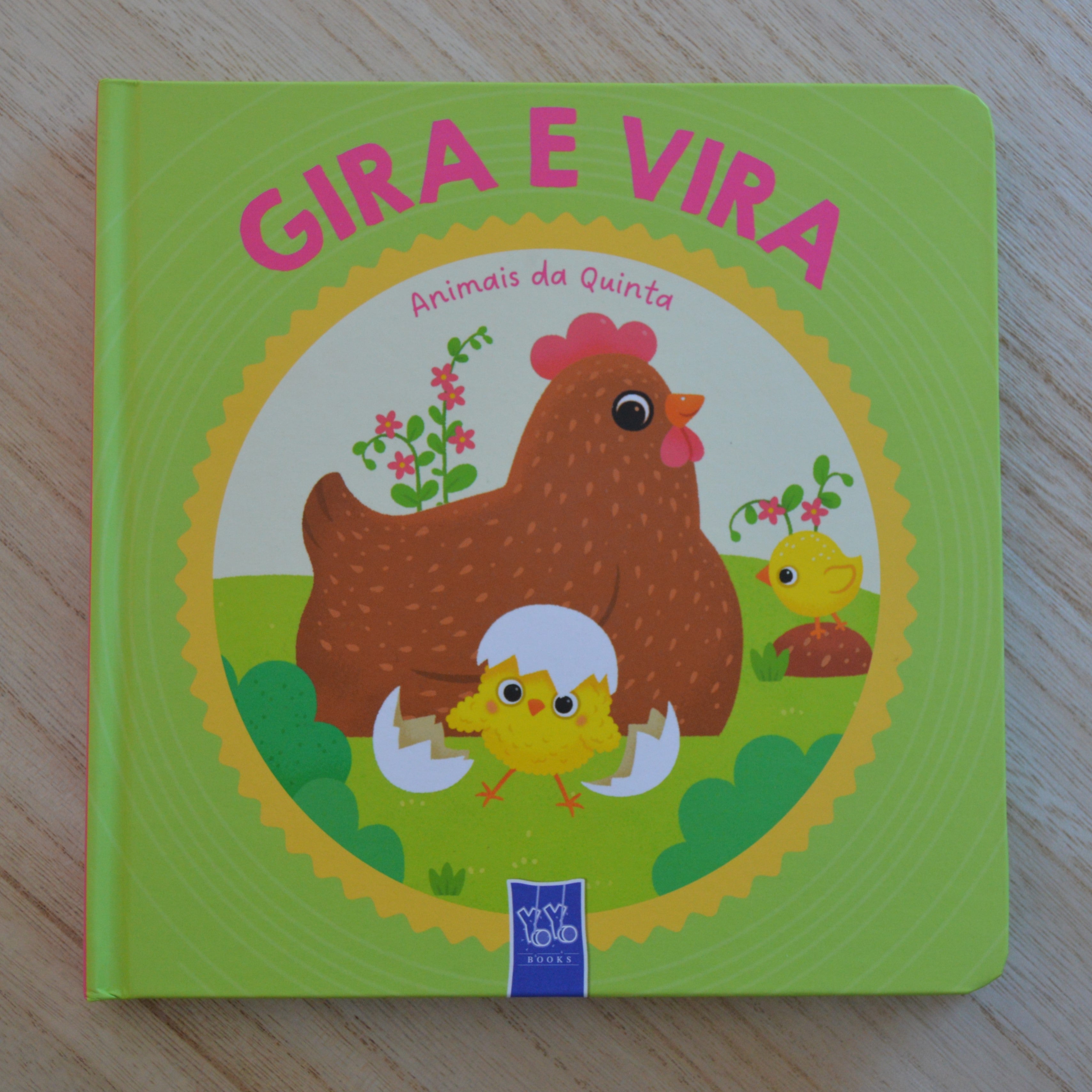 Livro Gira e Vira - Animais da Quinta