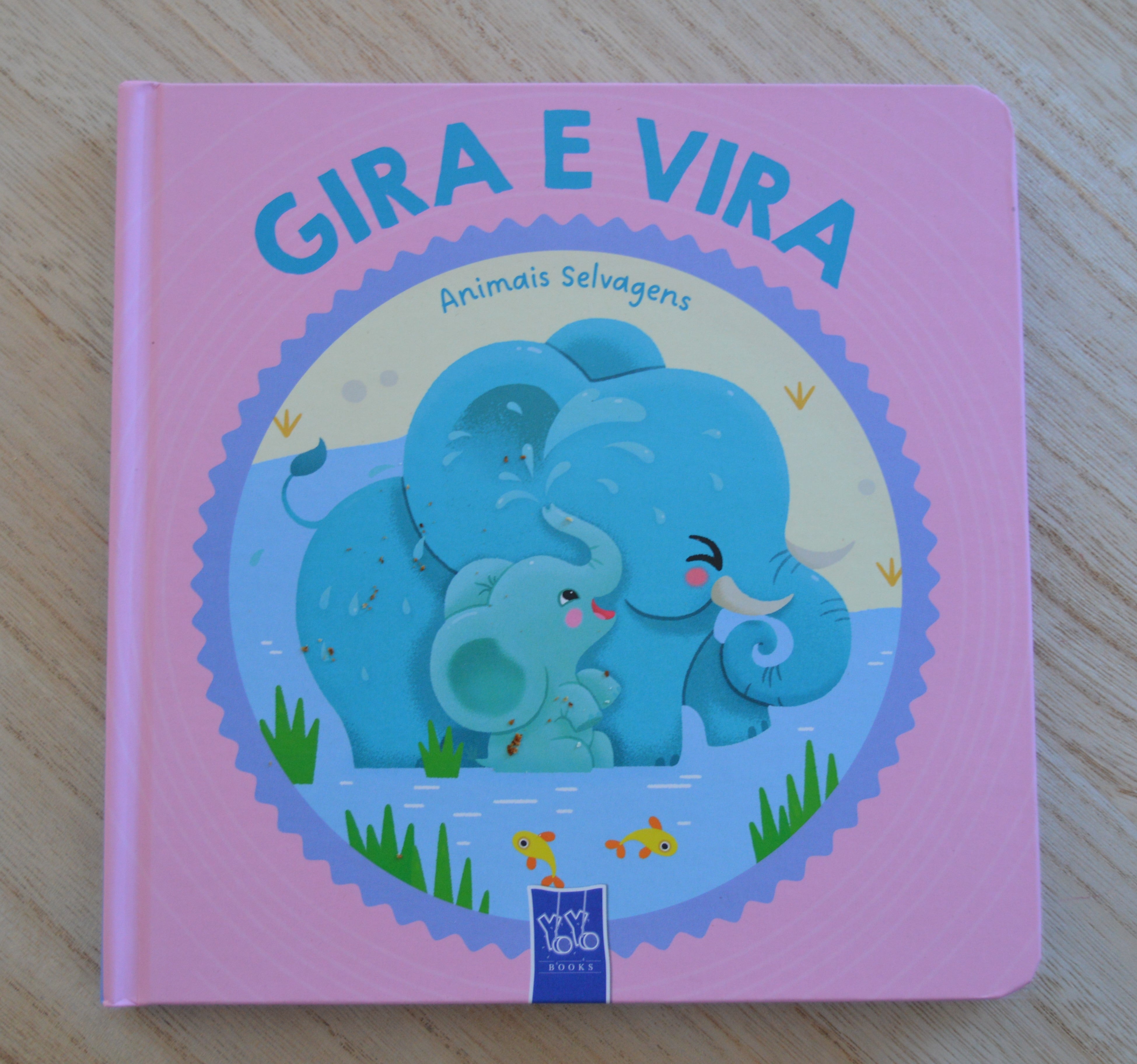 Livro Gira e Vira Animais Selvagens