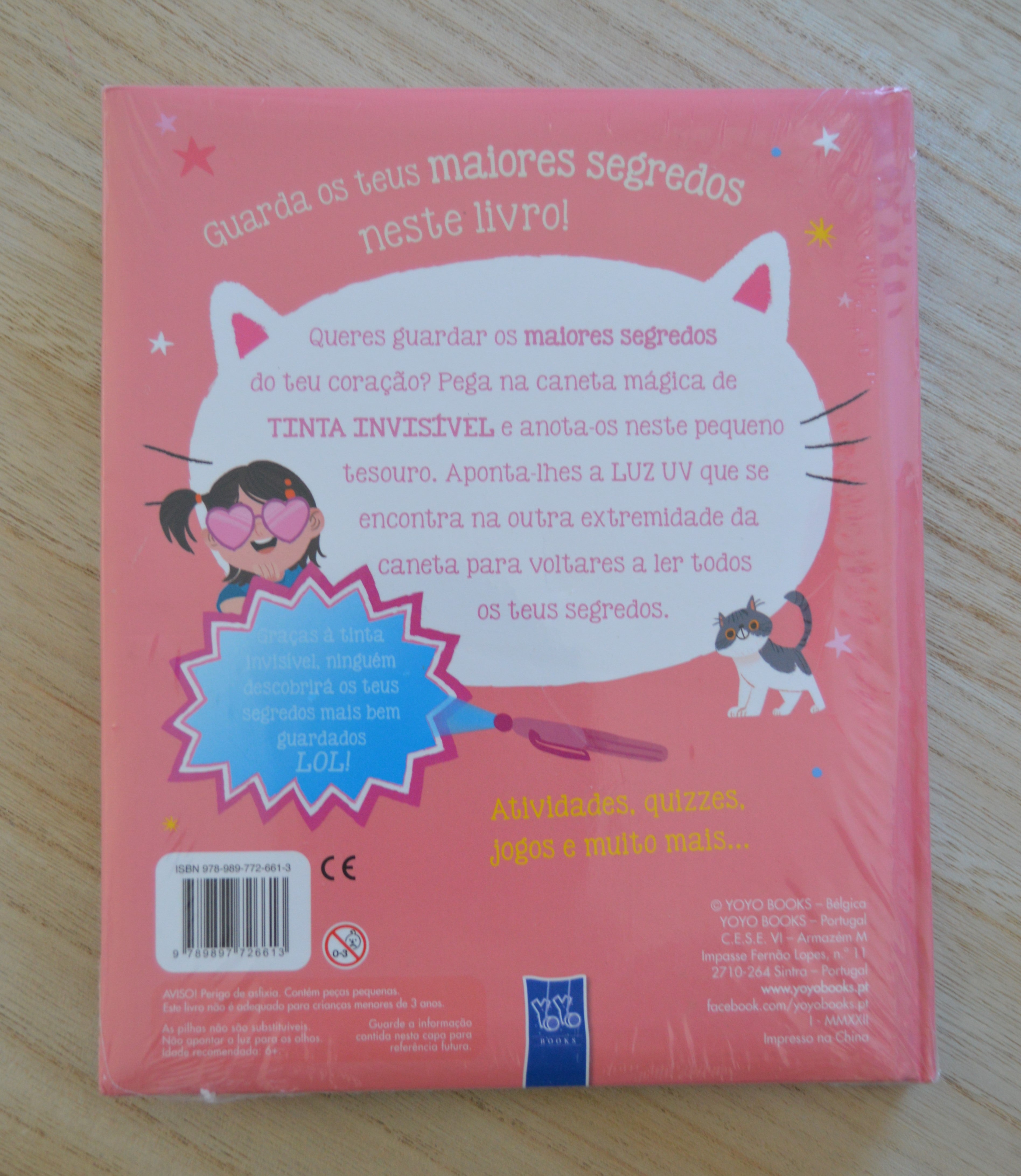 Livro A Minha Caneta Guarda Um Segredo