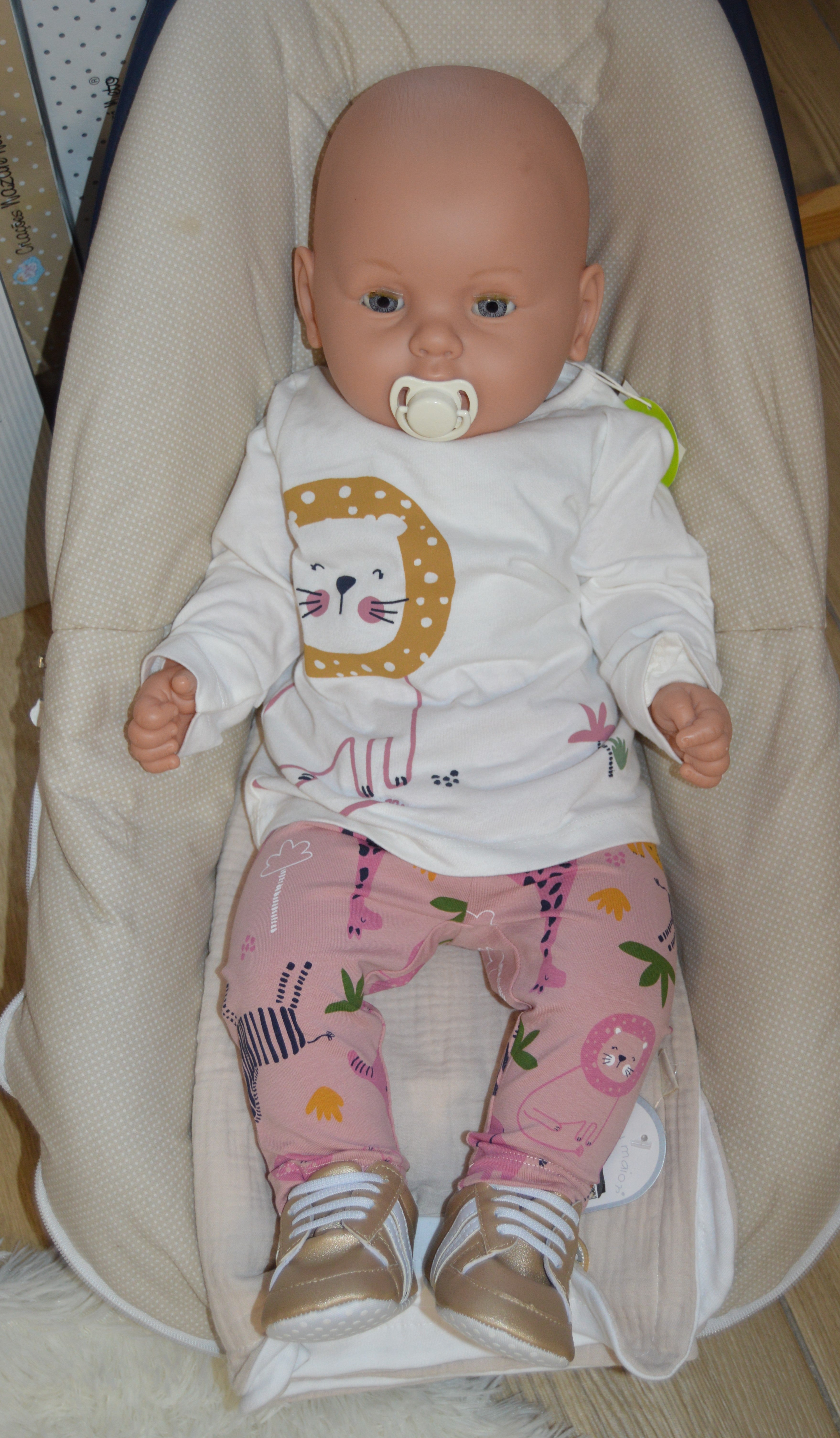 Legging fininha sem Carda com o tema da Selva