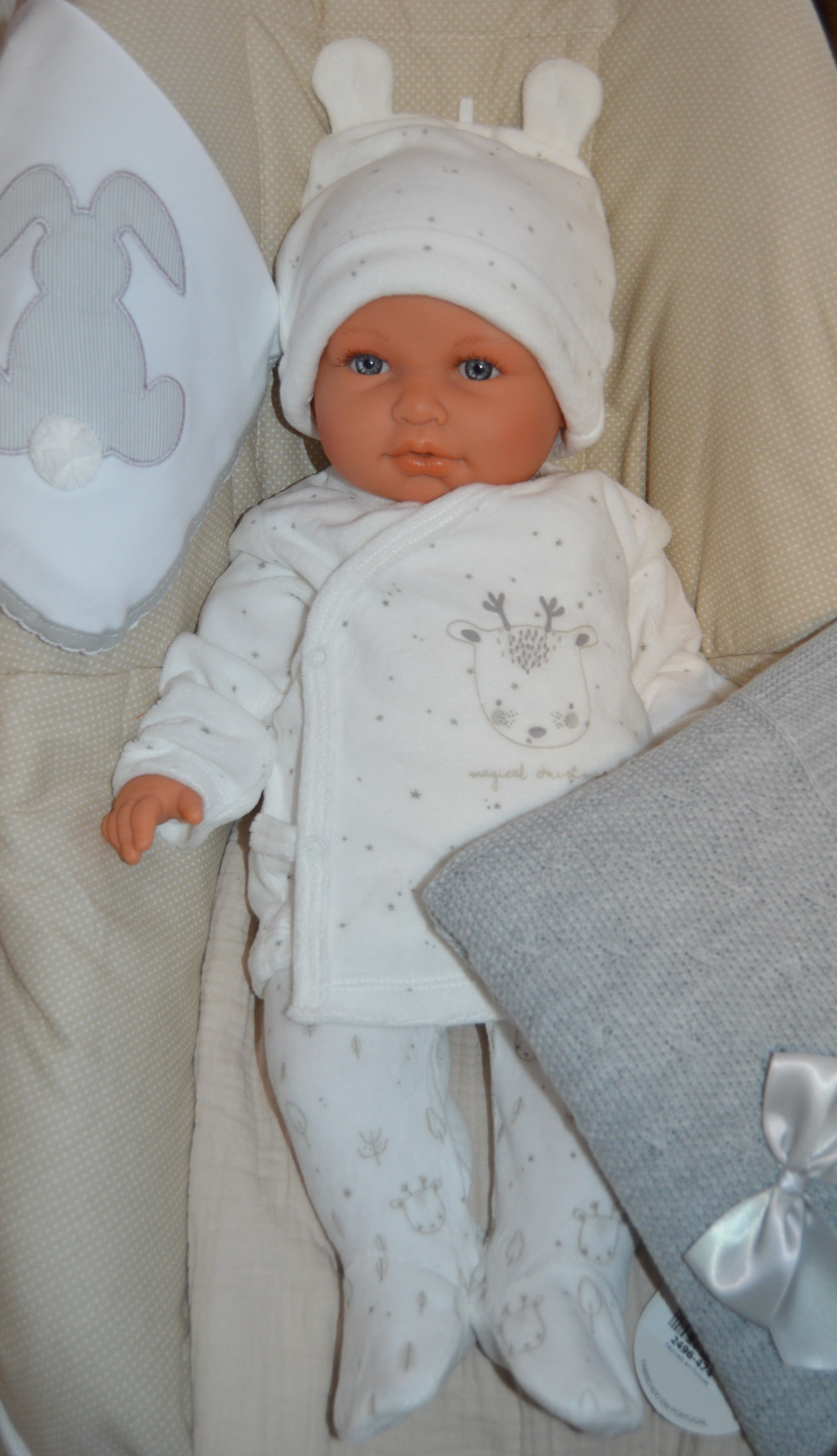 Babygrow de veludo Magical Christmas