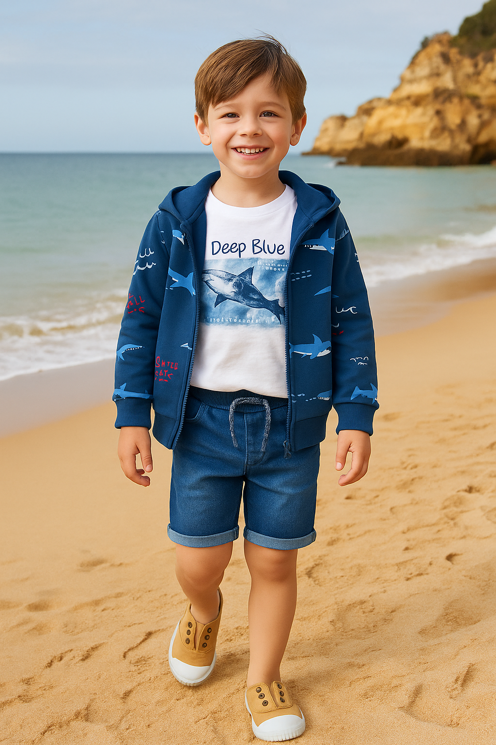 T-shirt “Deep Blue” – Tubarão