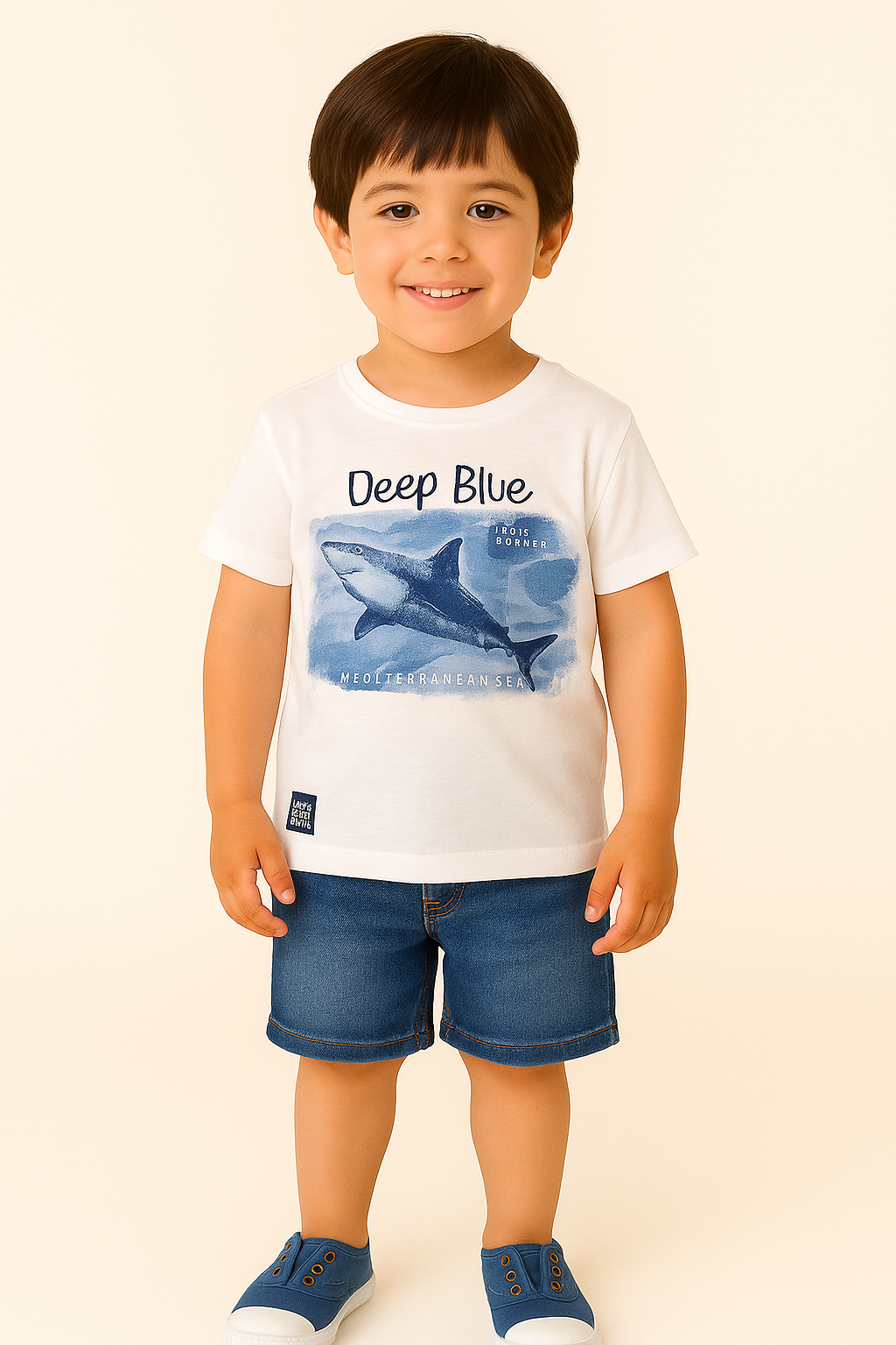 T-shirt “Deep Blue” – Tubarão
