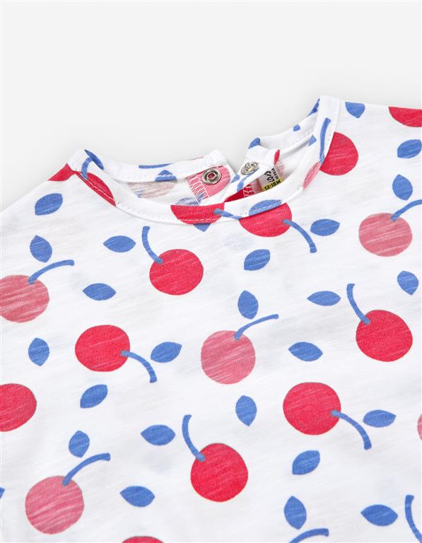 T-shirt de Menina Cerejinhas