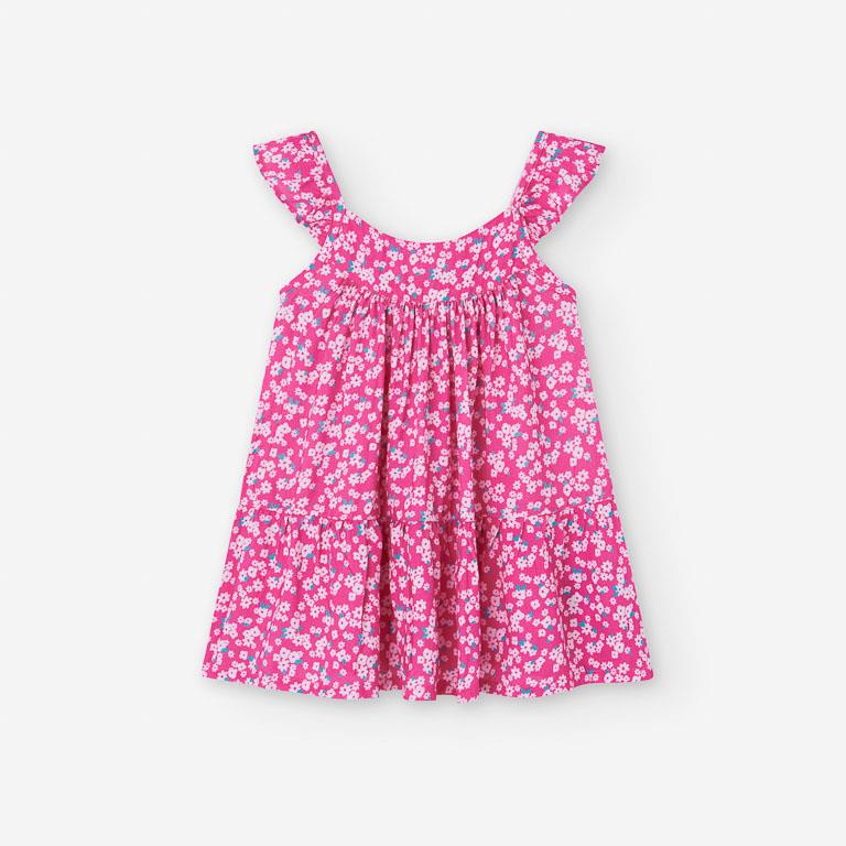 Vestido Floral Rosa