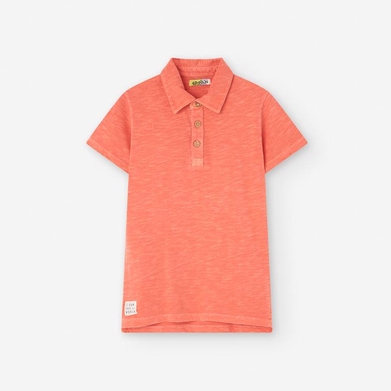 Polo “Sunset” – Coral Suave