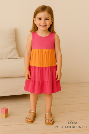 Vestido  3 cores