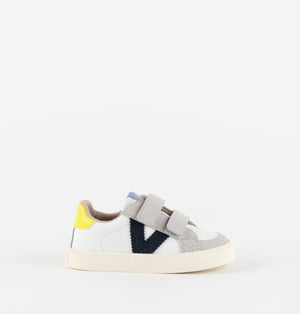 Tenis Barefoot Criança Branco/Lima