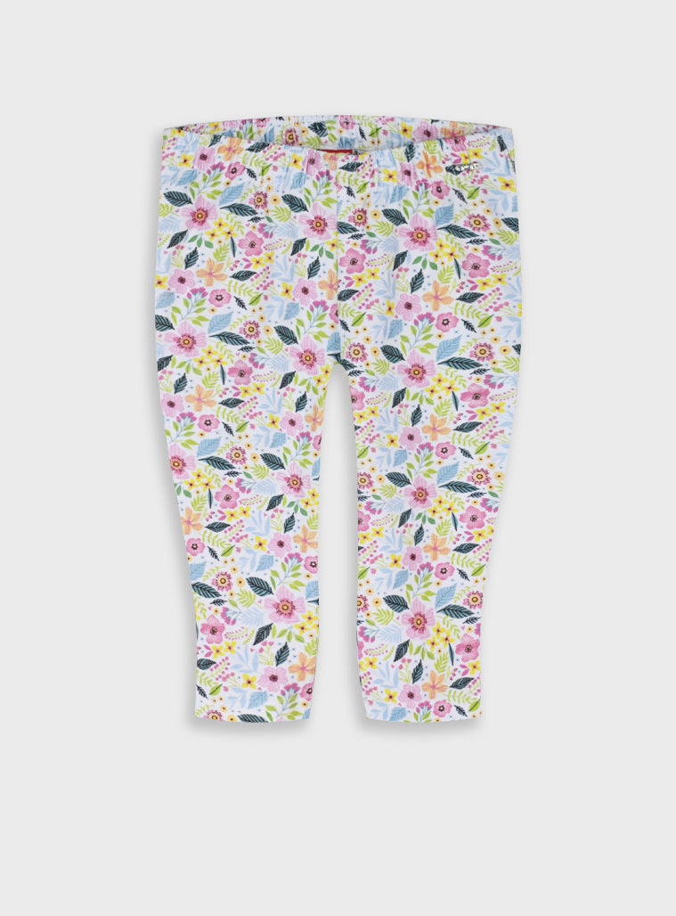 Legging Pirata Menina Estampado Colorido | 3-6 Anos