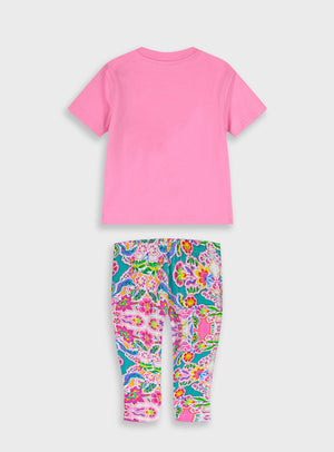 Conjunto legging com t-shirt