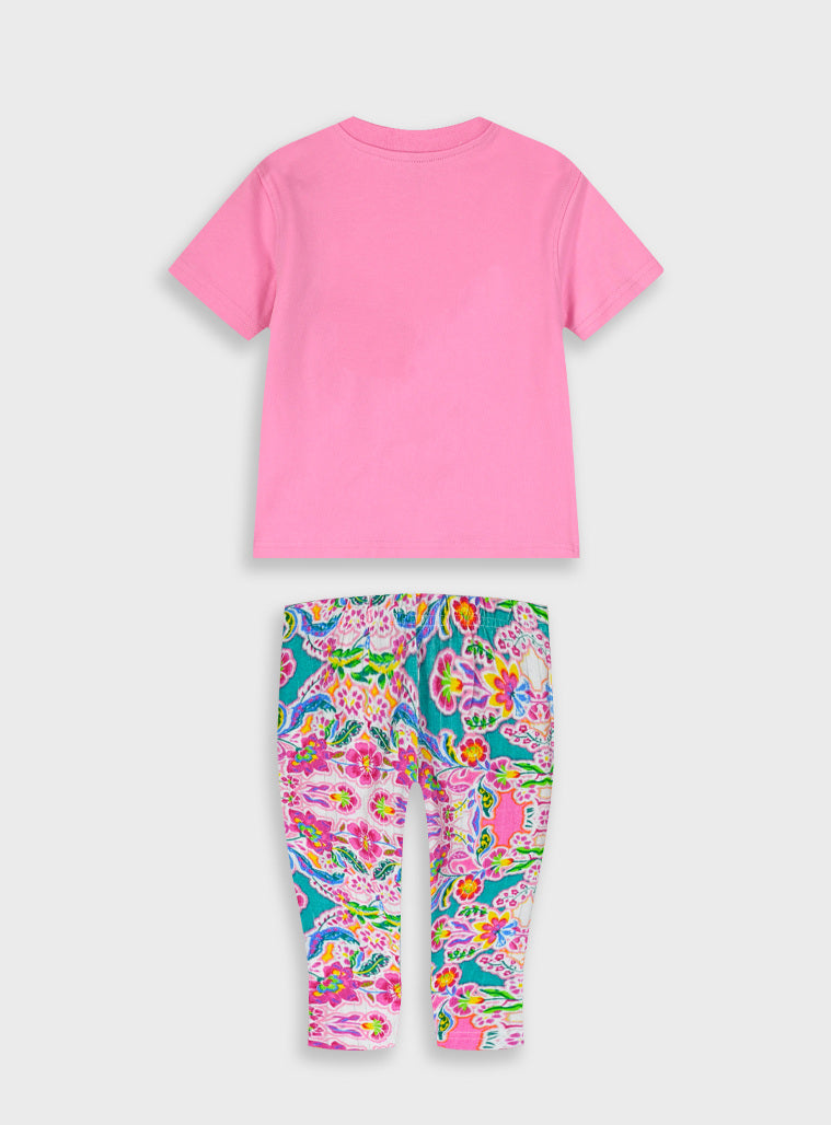 Conjunto legging com t-shirt