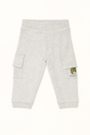 🐾 Calças Felpudas “Happy Mood” – Outono/Inverno 6-36 meses