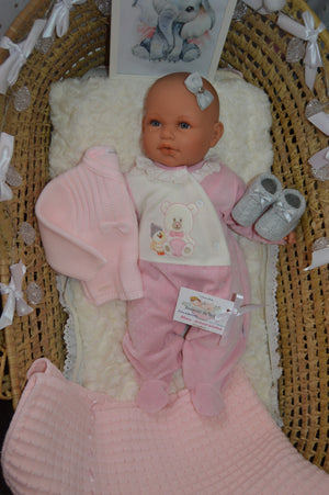 Babygrow de Veludo Ursinhas