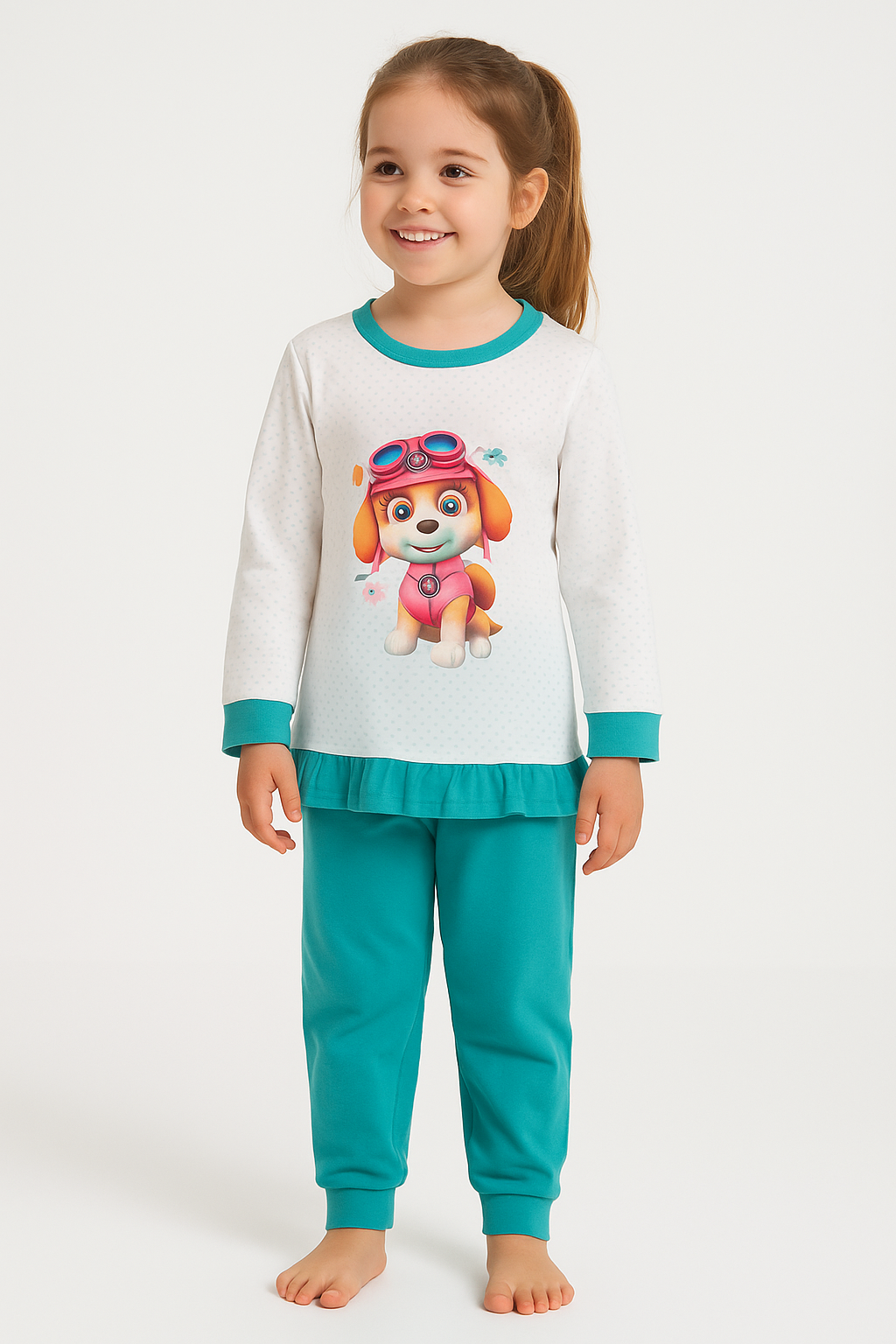 Pijama Menina Skye – Patrulha Pata