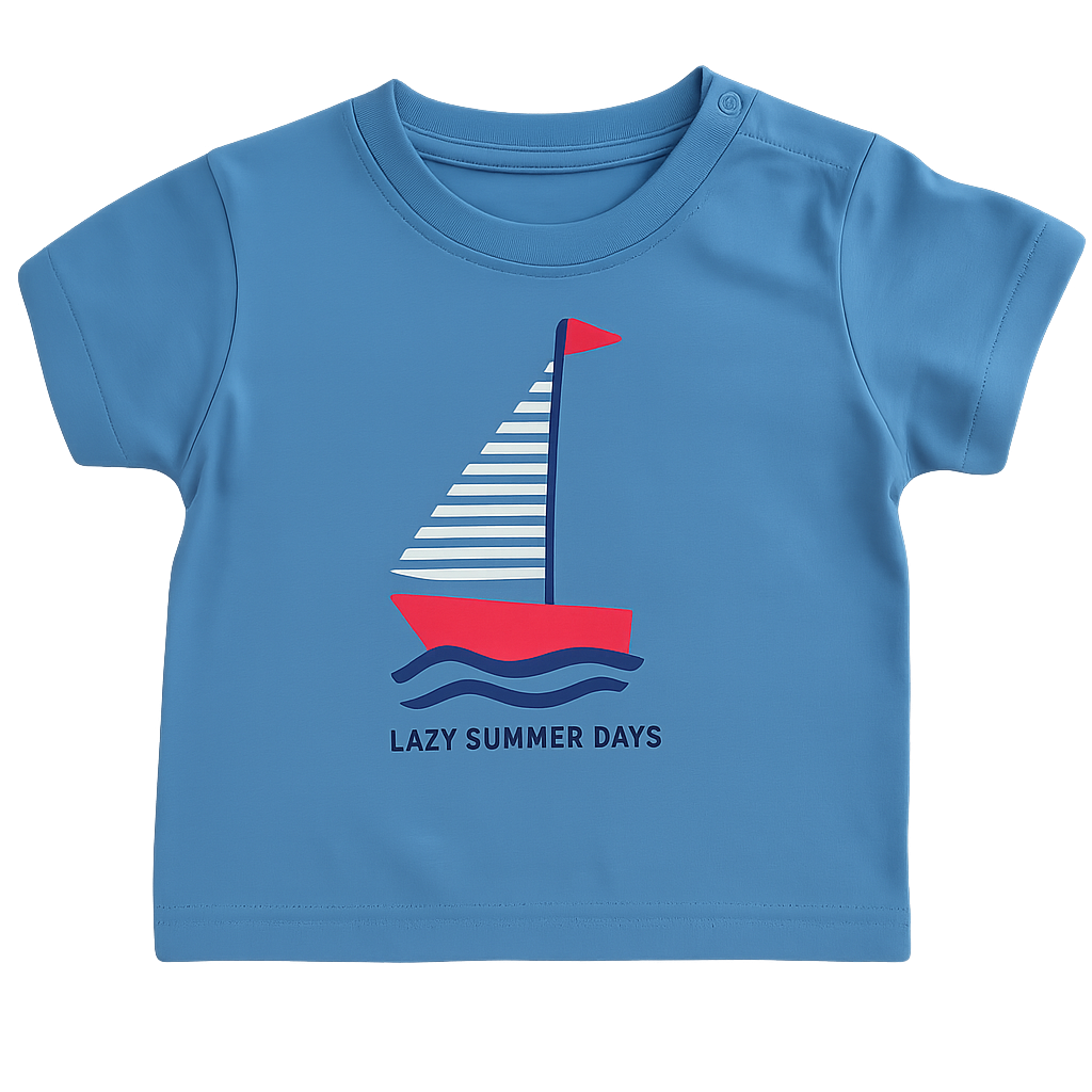 T-shirt Barquinho Lazy summer days