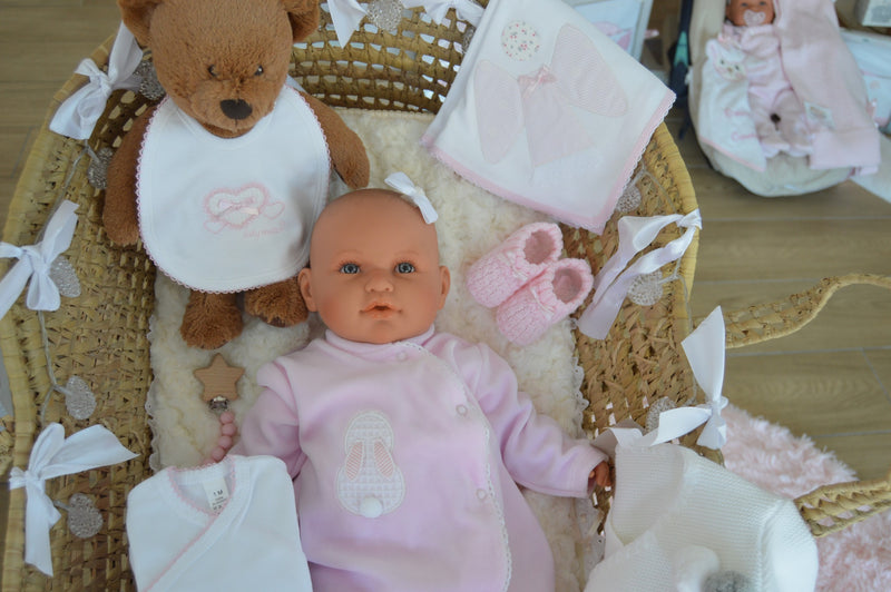 Babygrow de Veludo Coelhinho