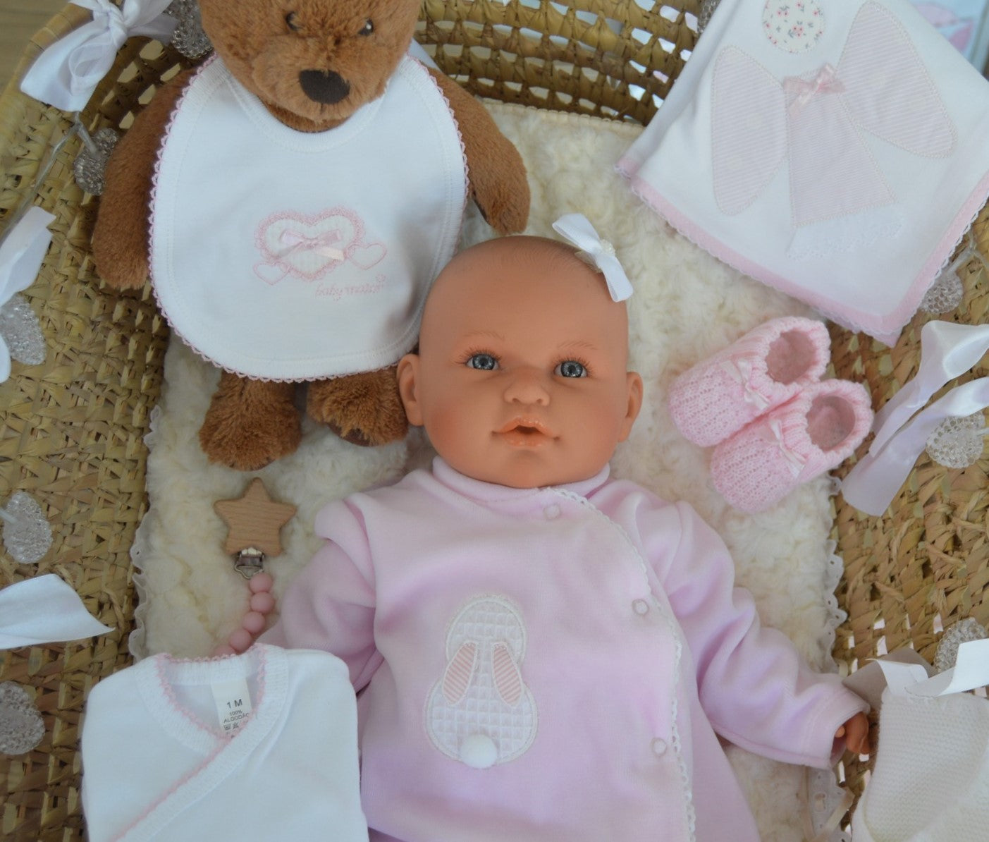 Babygrow de veludo coelhinho