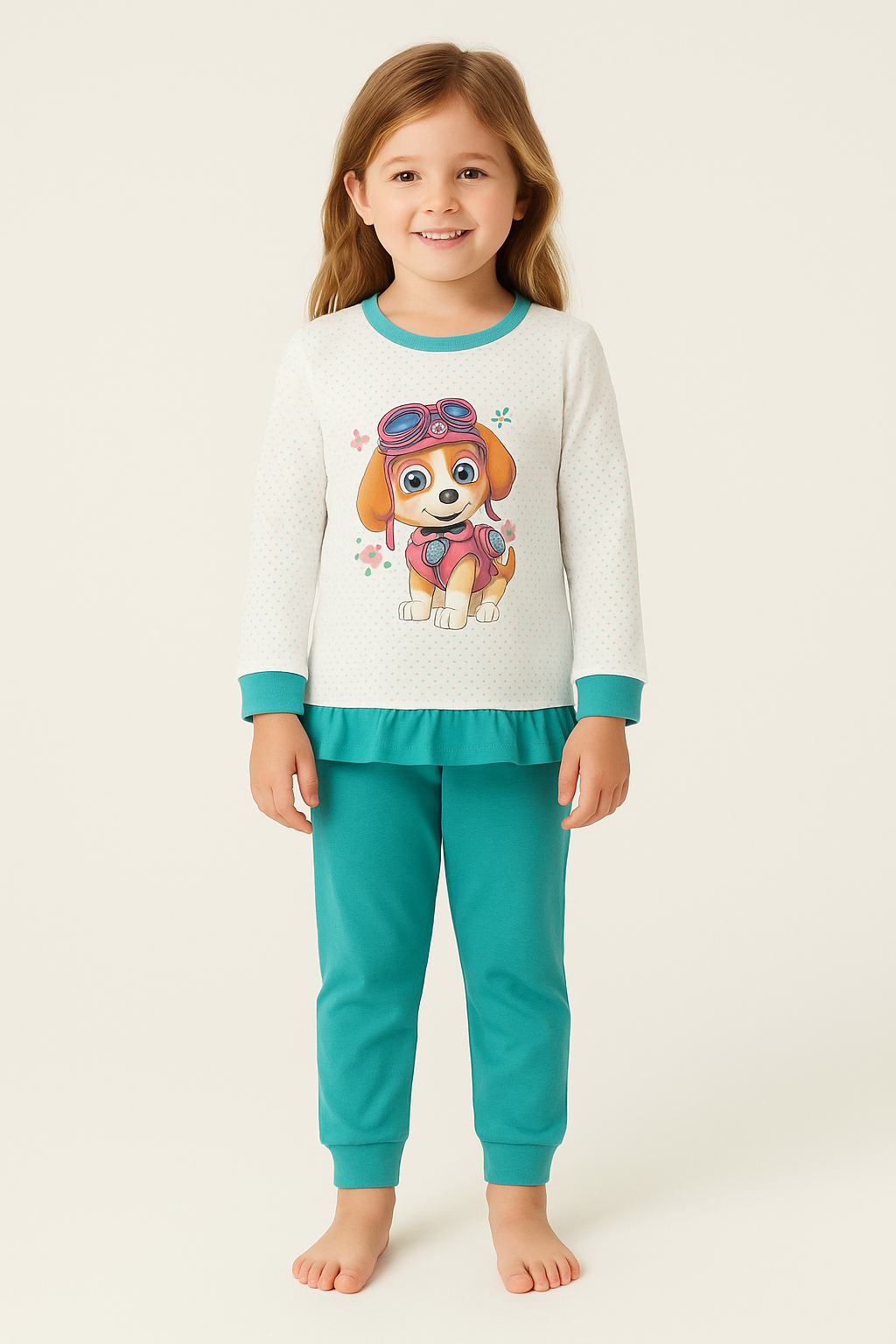 Pijama Menina Skye – Patrulha Pata
