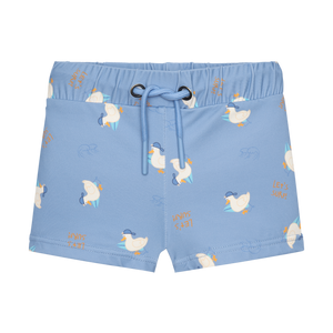 Calções de Praia e Piscina Gaivotas Bebé | Licra Forrada | 12-36 Meses