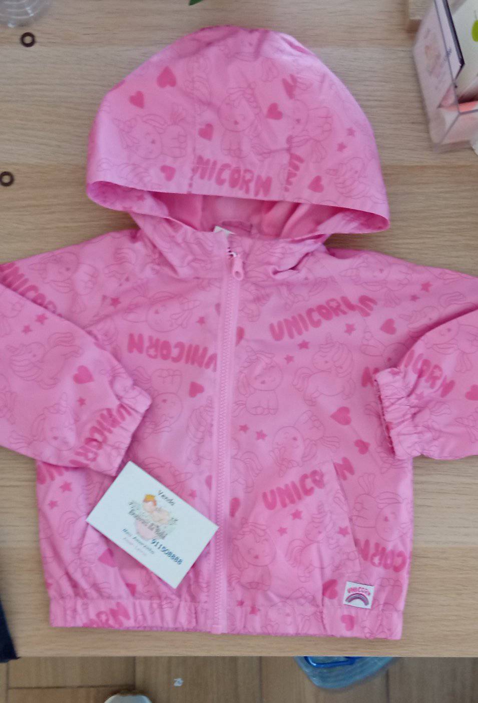 Casaco Parka Unicórnios