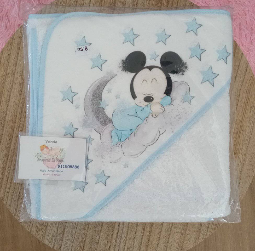 Toalha de Banho Mickey/ Minnie