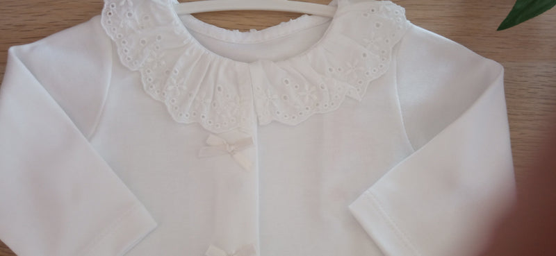 Babygrow de Algodão com Golinha Bordada