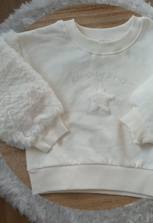 Sweat de algodão cardada