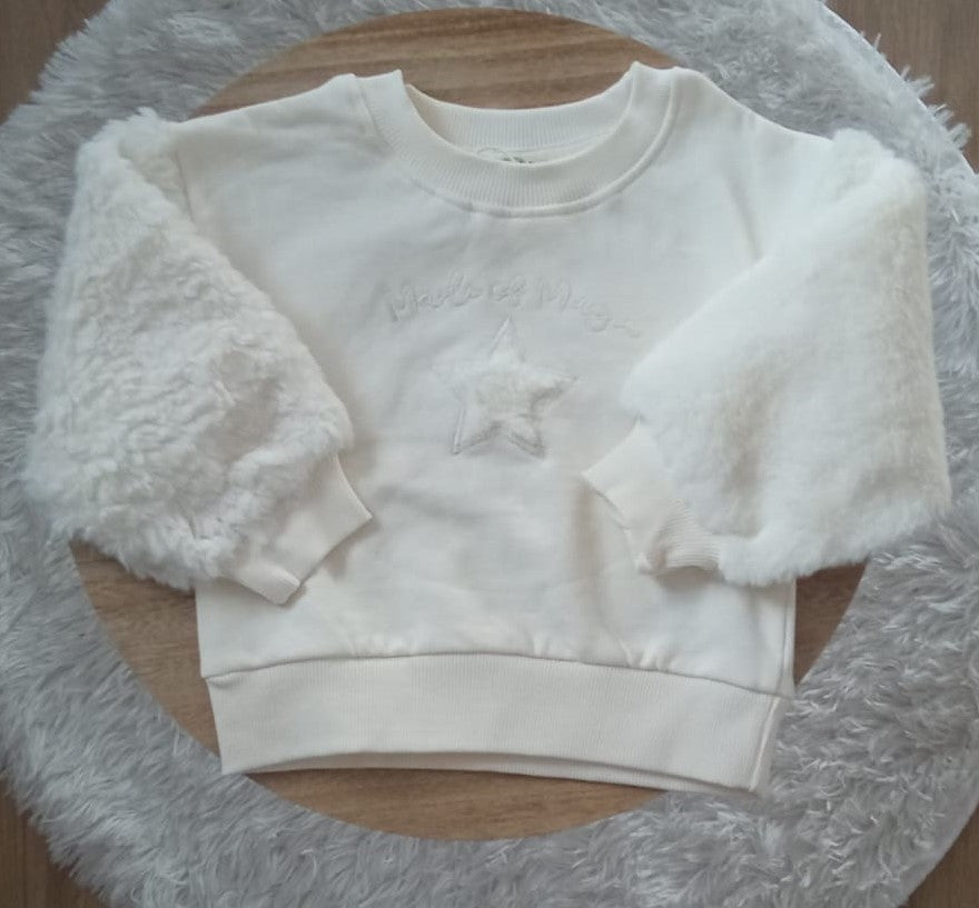 Sweat de algodão cardada