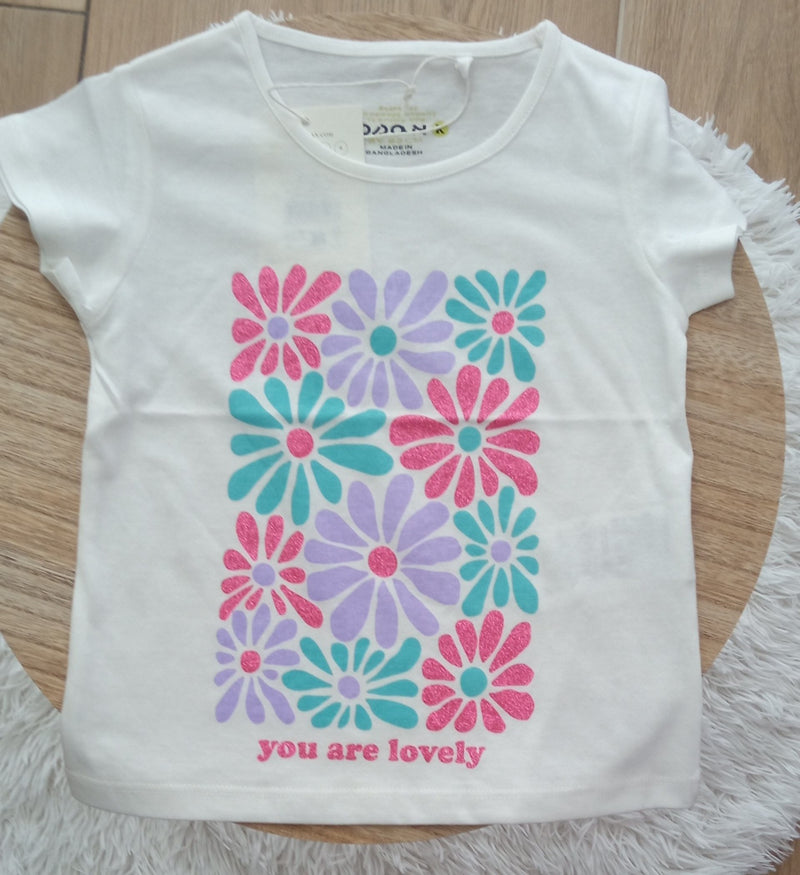 T-Shirt Flores Brilhantes