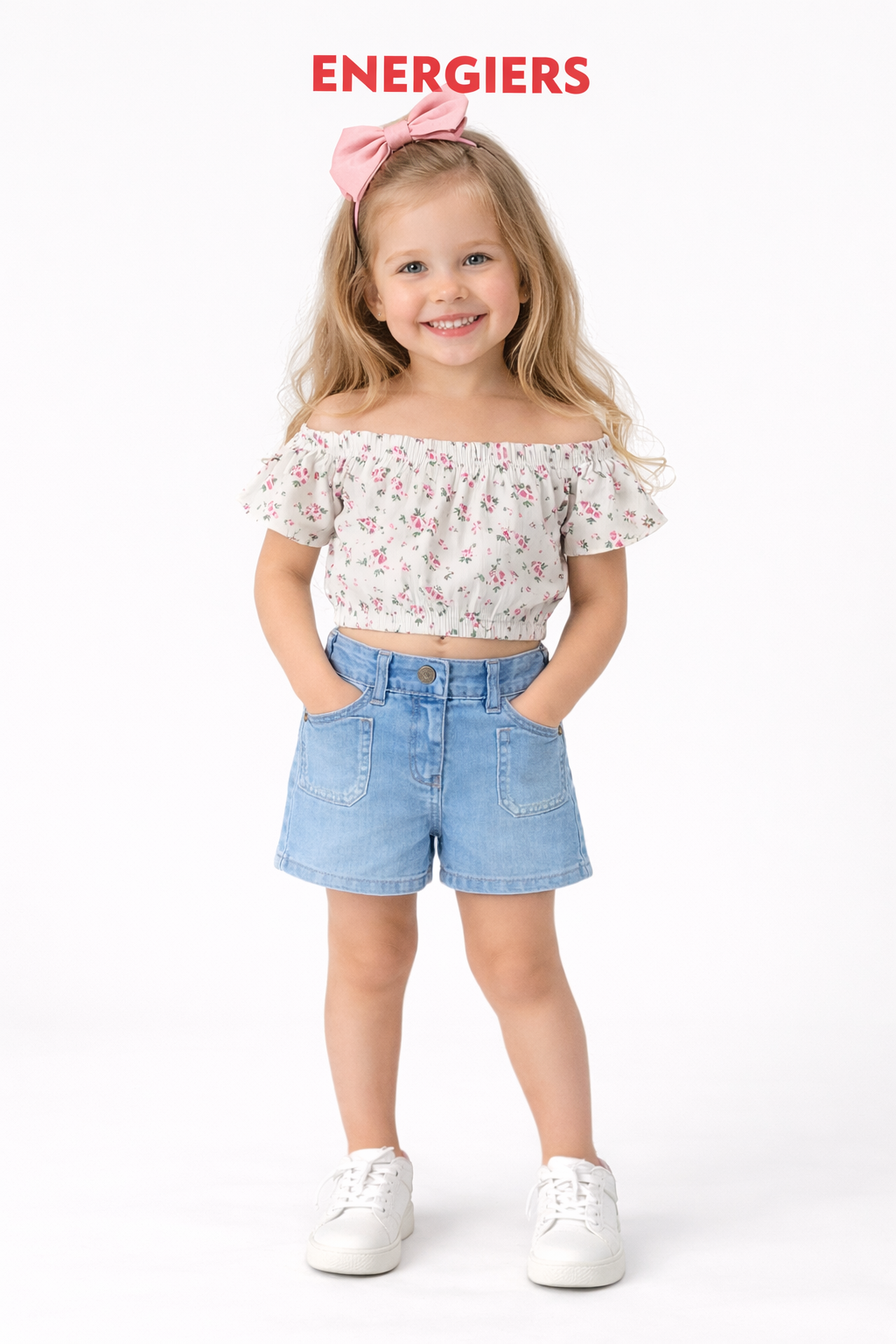 Top 100% Algodão Florzinhas Rosa | Menina 12 meses-6 Anos