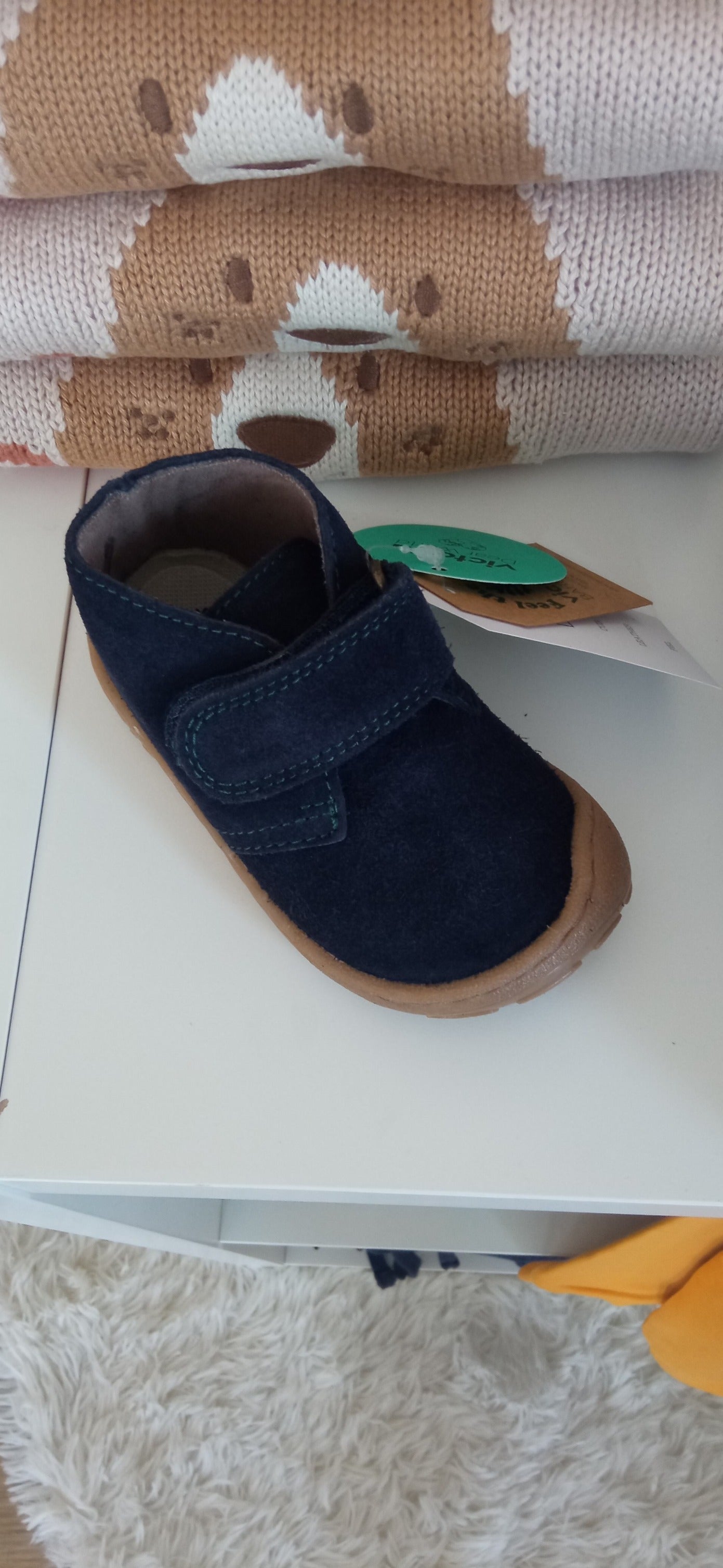 Botas Barefoot Victoria Azul-Marinho – Primeiros Passos Naturais