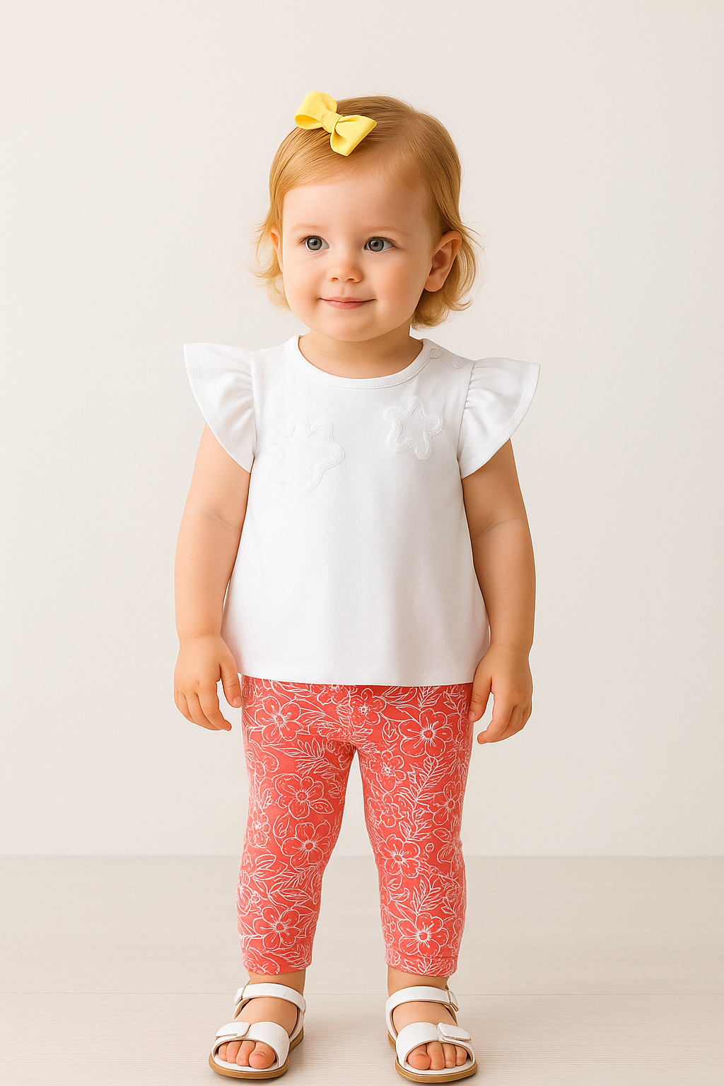 T-shirt ativo com folhos nas manguinhas